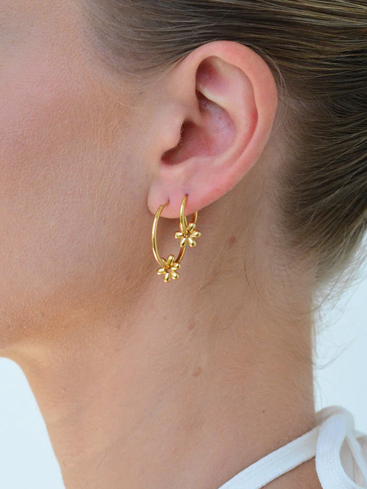 Daisy Willpower Hoop Earrings G