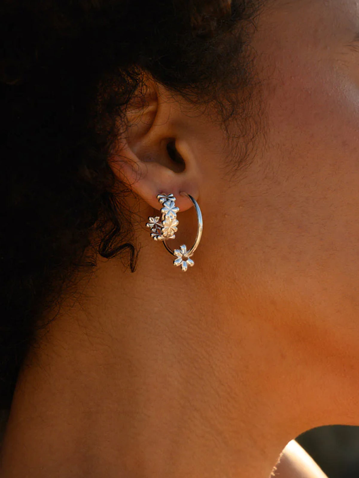 Daisy Willpower Hoop Earrings S