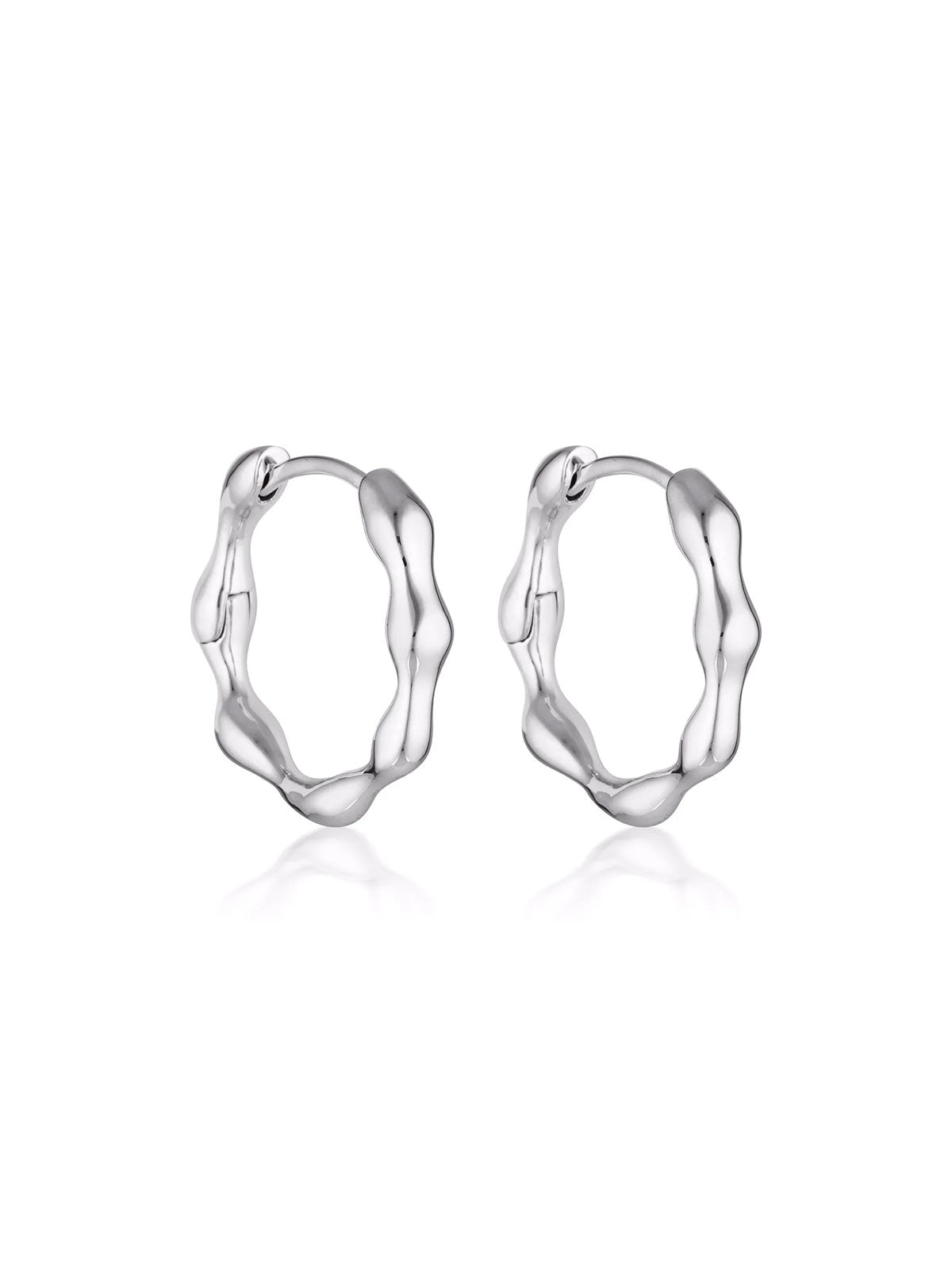Organica Huggie Earrings S