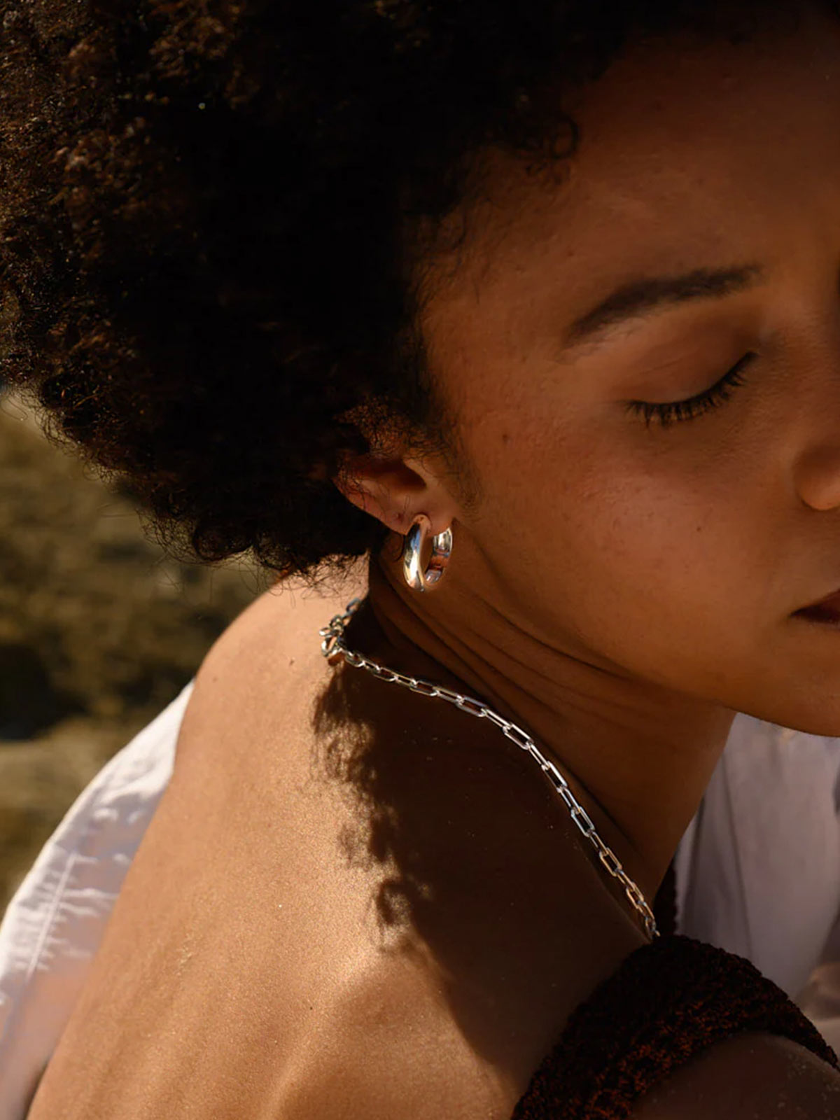 Solar Max Hoop Earrings