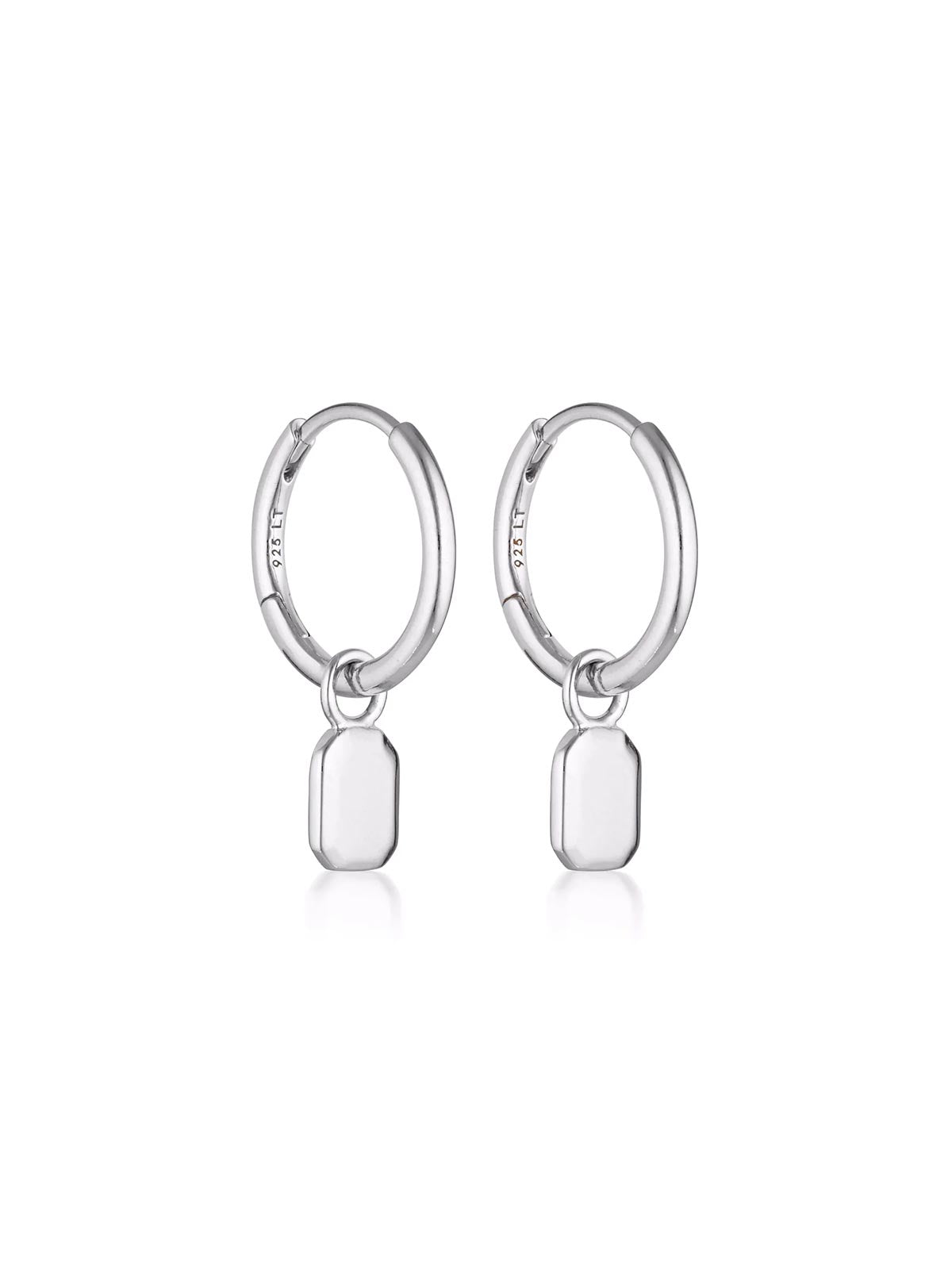 Tate Huggie Hoop Earrings S