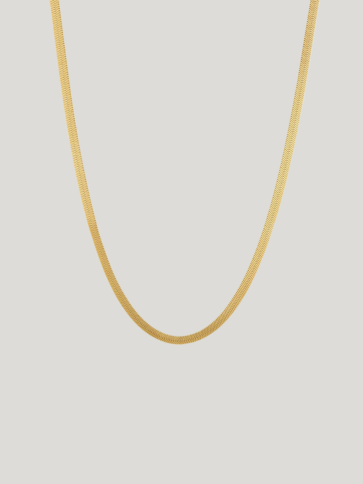 Herringbone Chain Necklace G