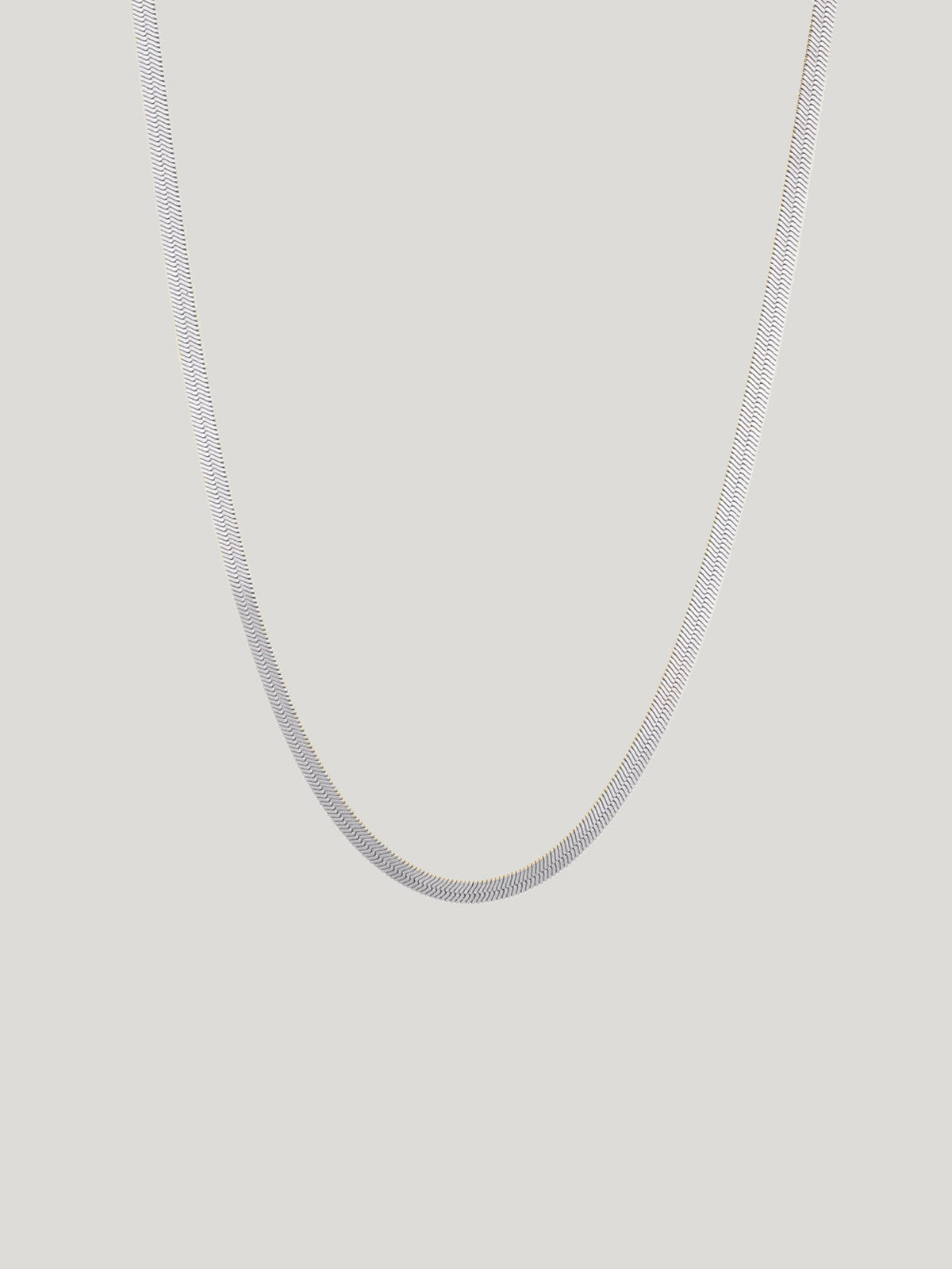 Herringbone Chain Necklace S