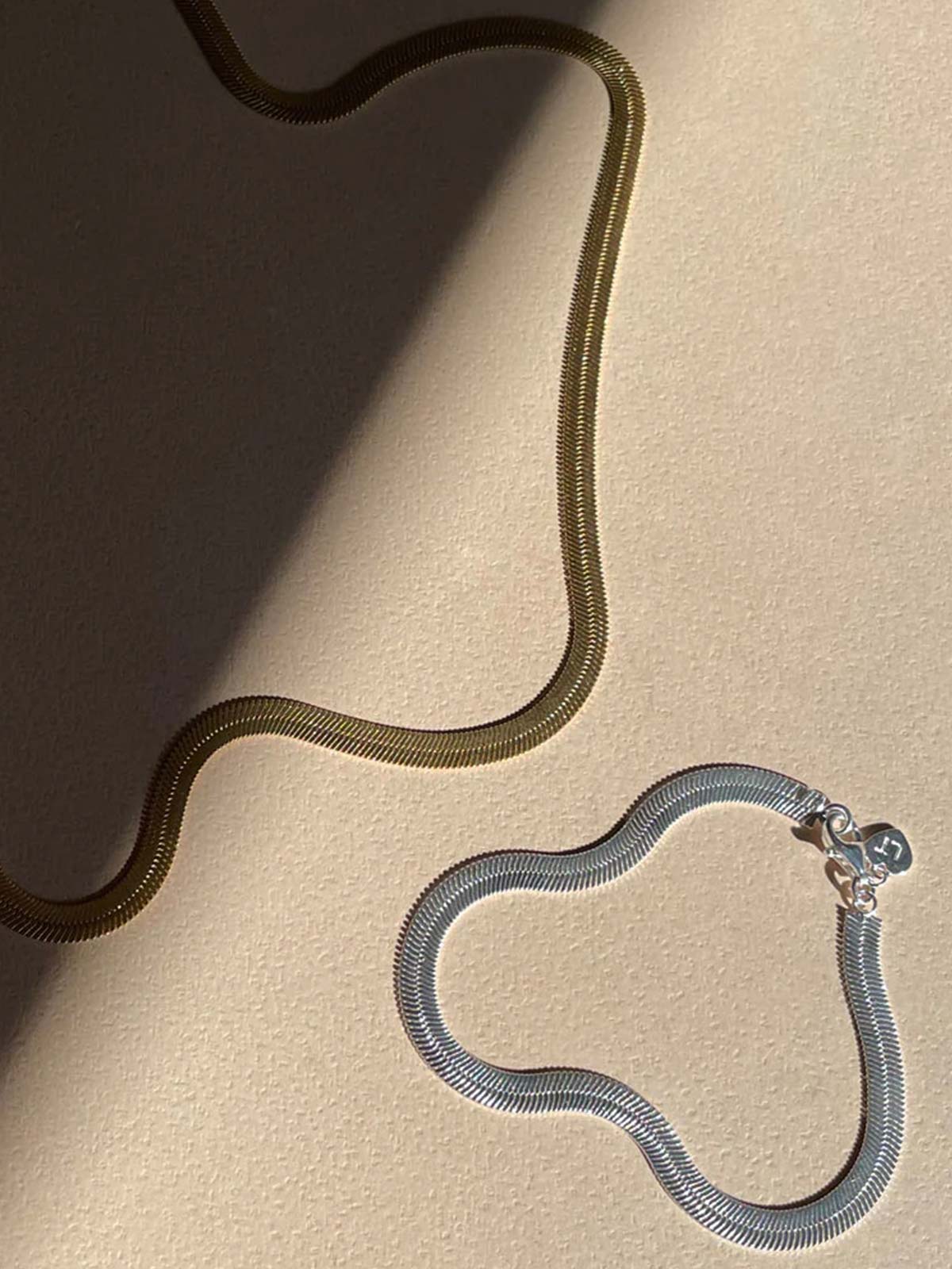 Herringbone Chain Necklace G