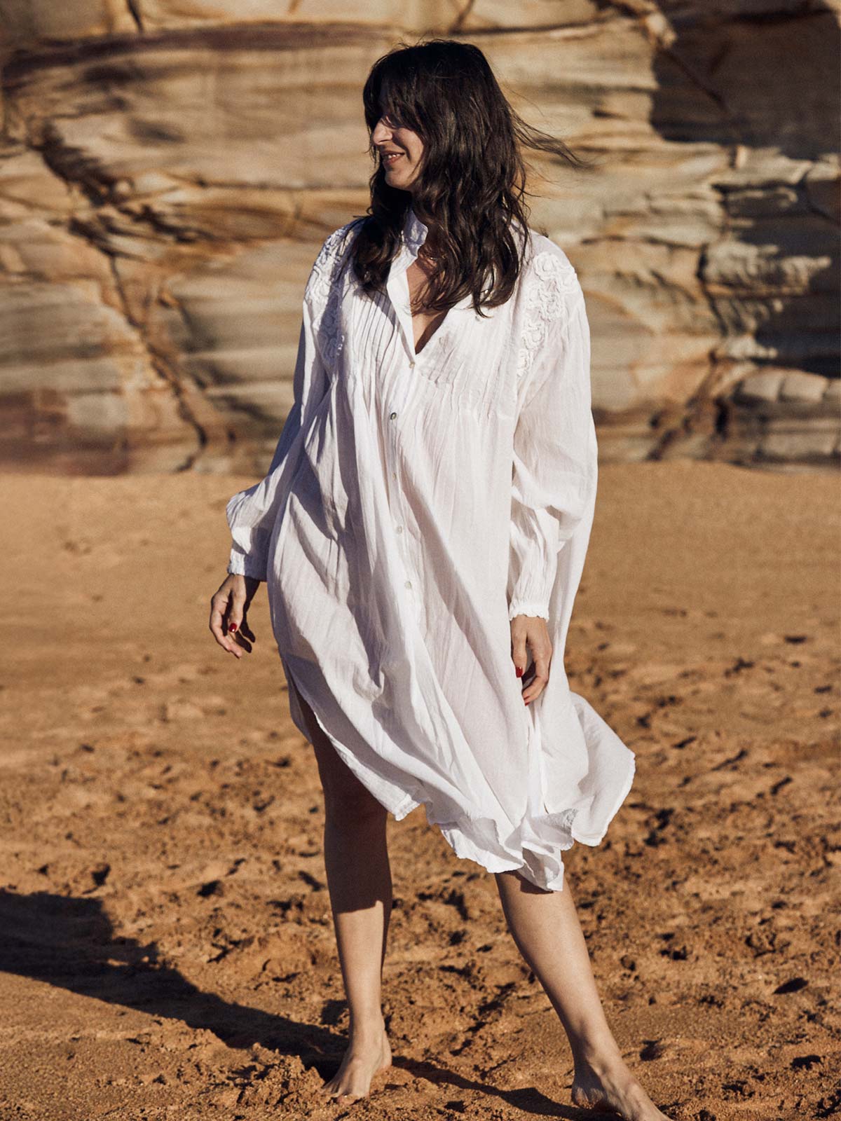 Arcachon Voile Dress