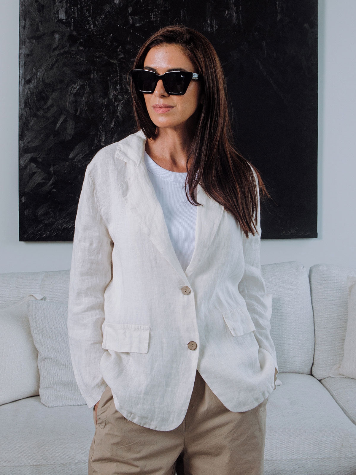 Grenoble Linen Blazer