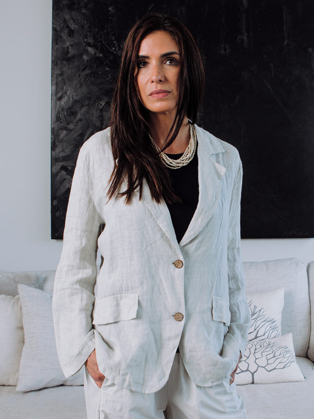 Grenoble Linen Blazer