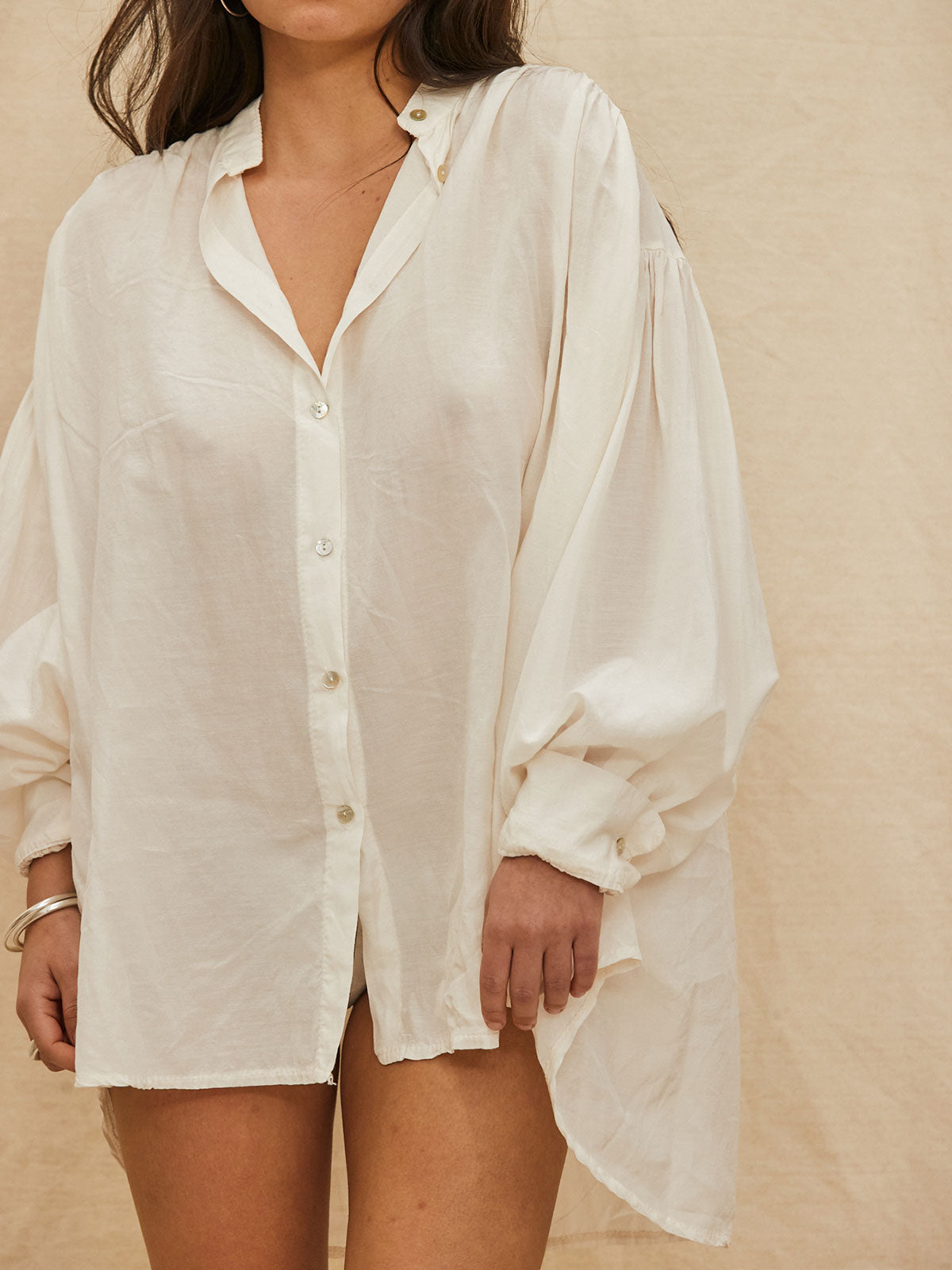 Milano Silk Cotton Blouse