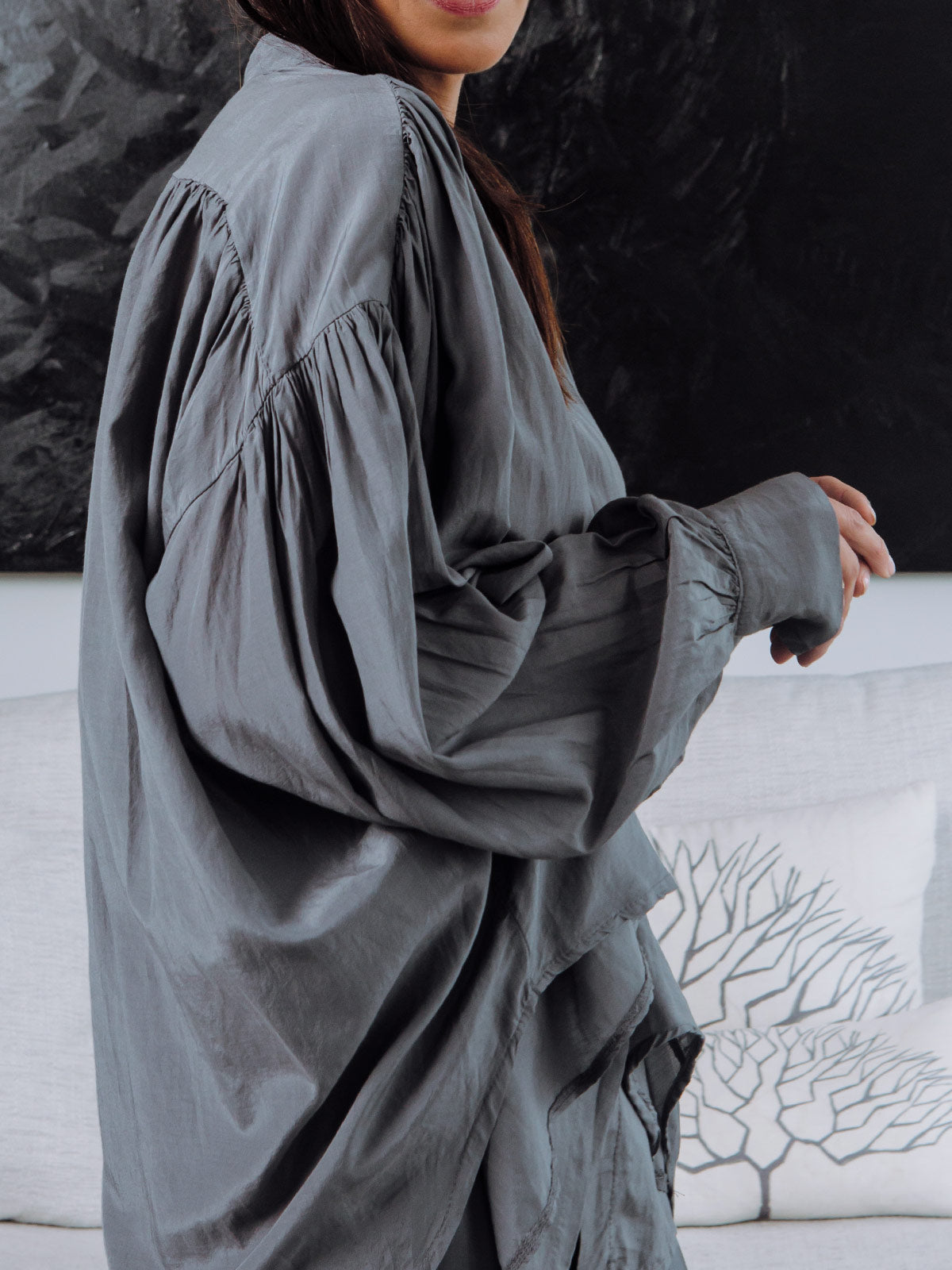 Milano Silk Cotton Blouse