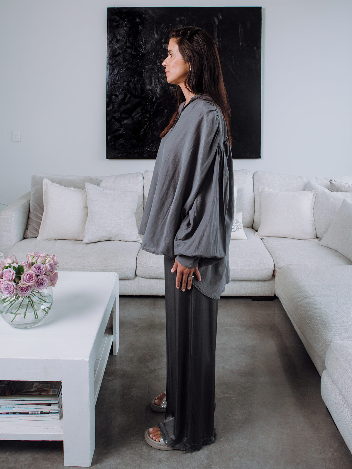 Milano Silk Cotton Blouse