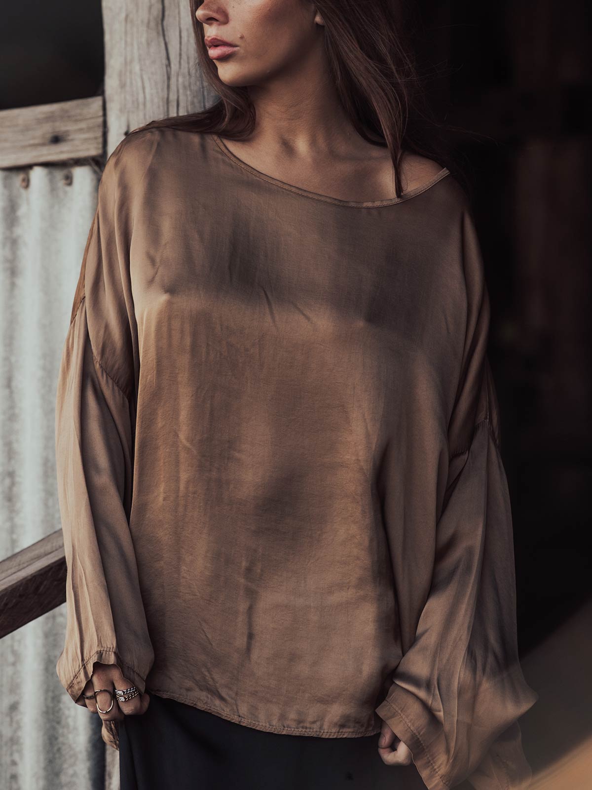 Flowy Tee Shirt L-S