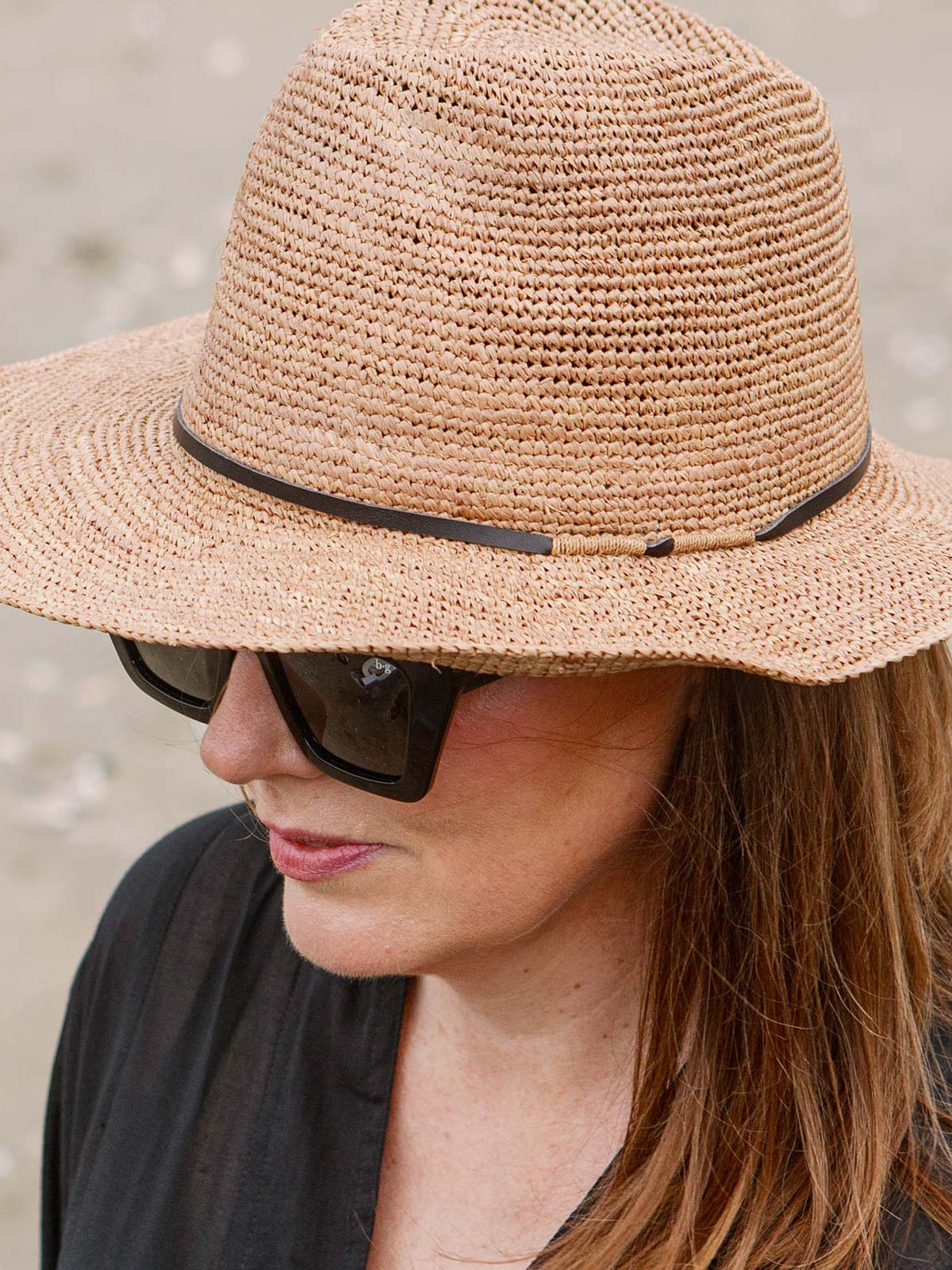 Elya Hat Leather Band