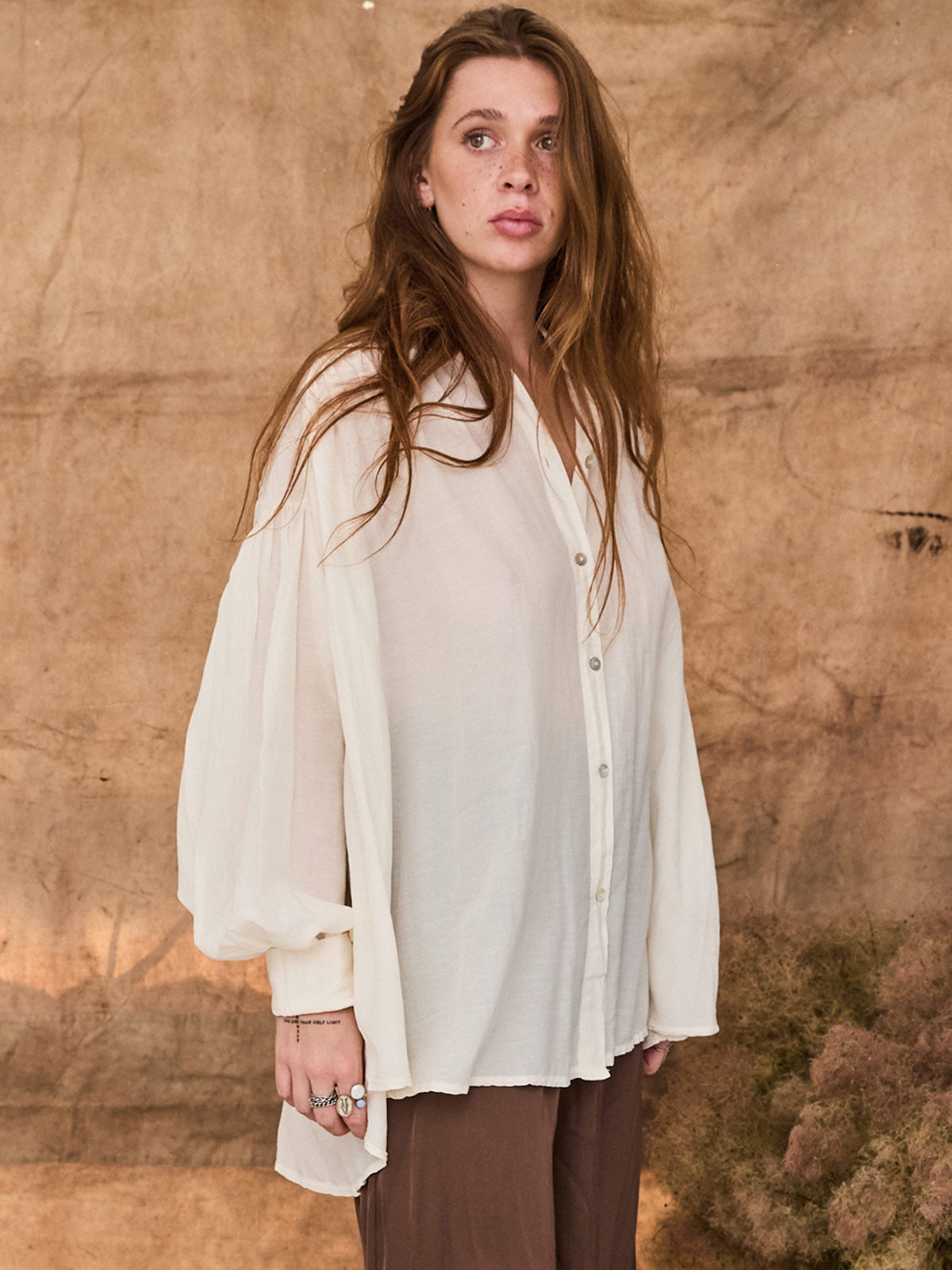 Milano Cotton Silk Blouse