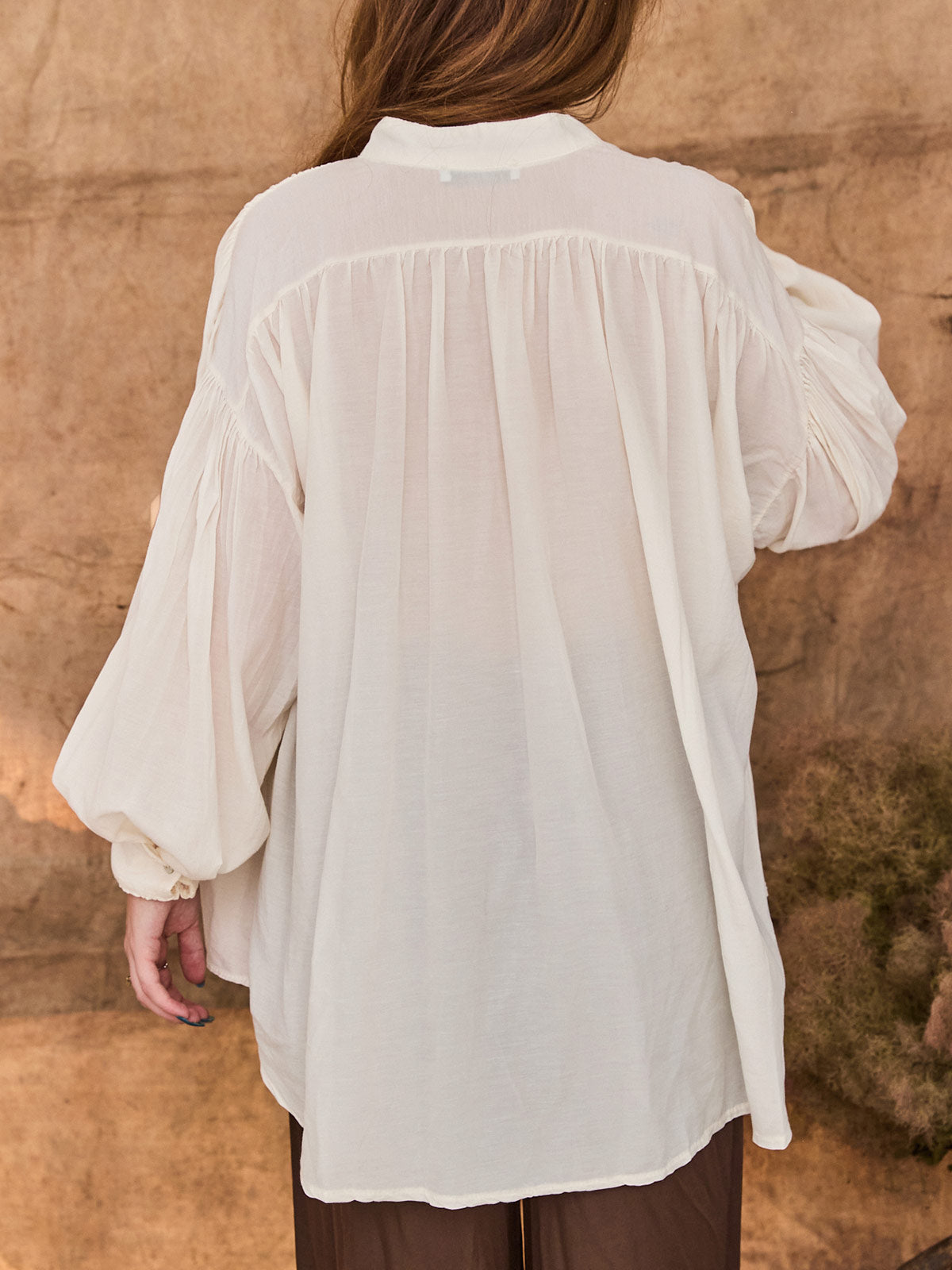 Milano Cotton Silk Blouse