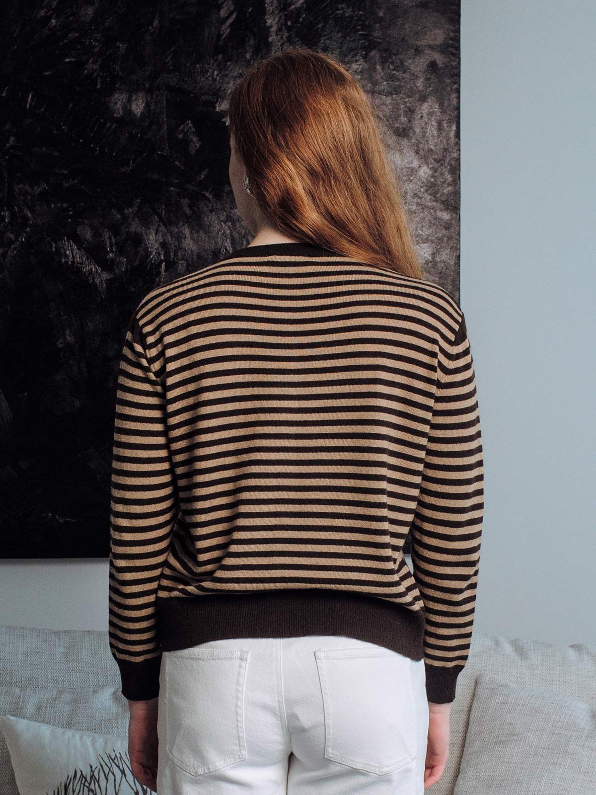 Popcorn Stripe Cardigan