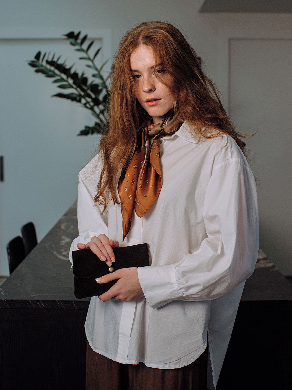 Small Suede Bag
