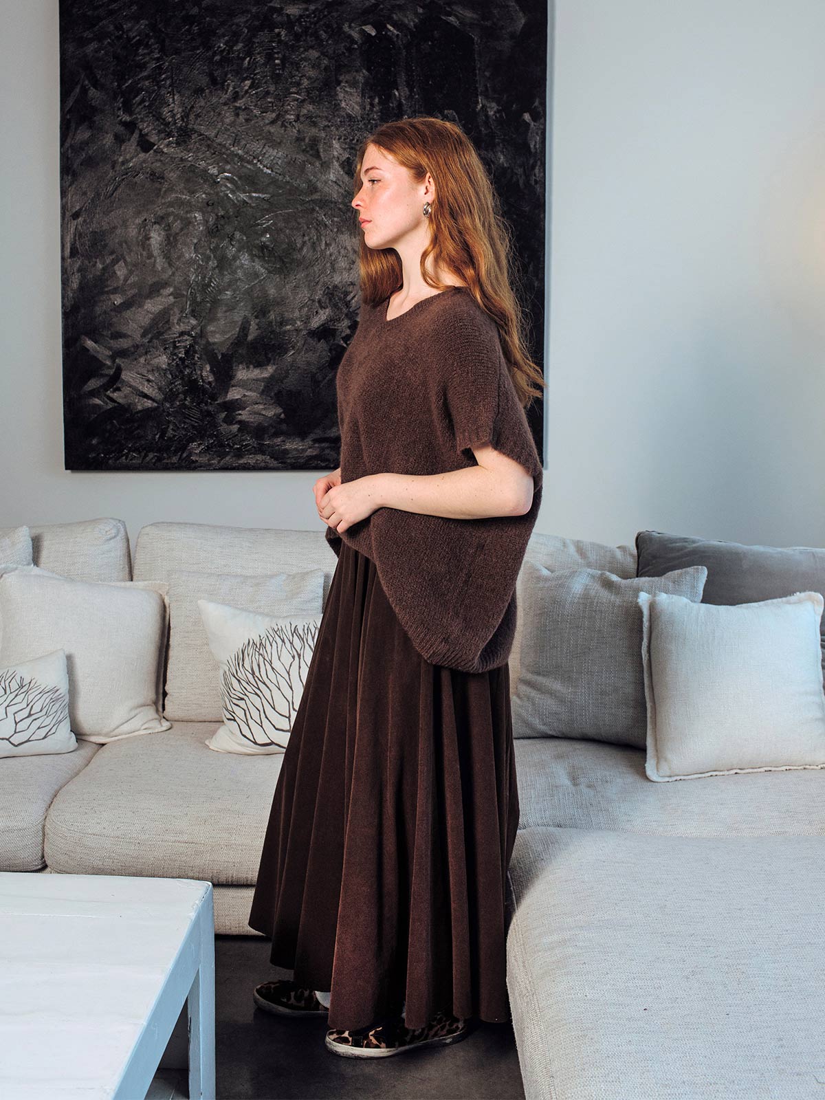 Thyme Cord Skirt