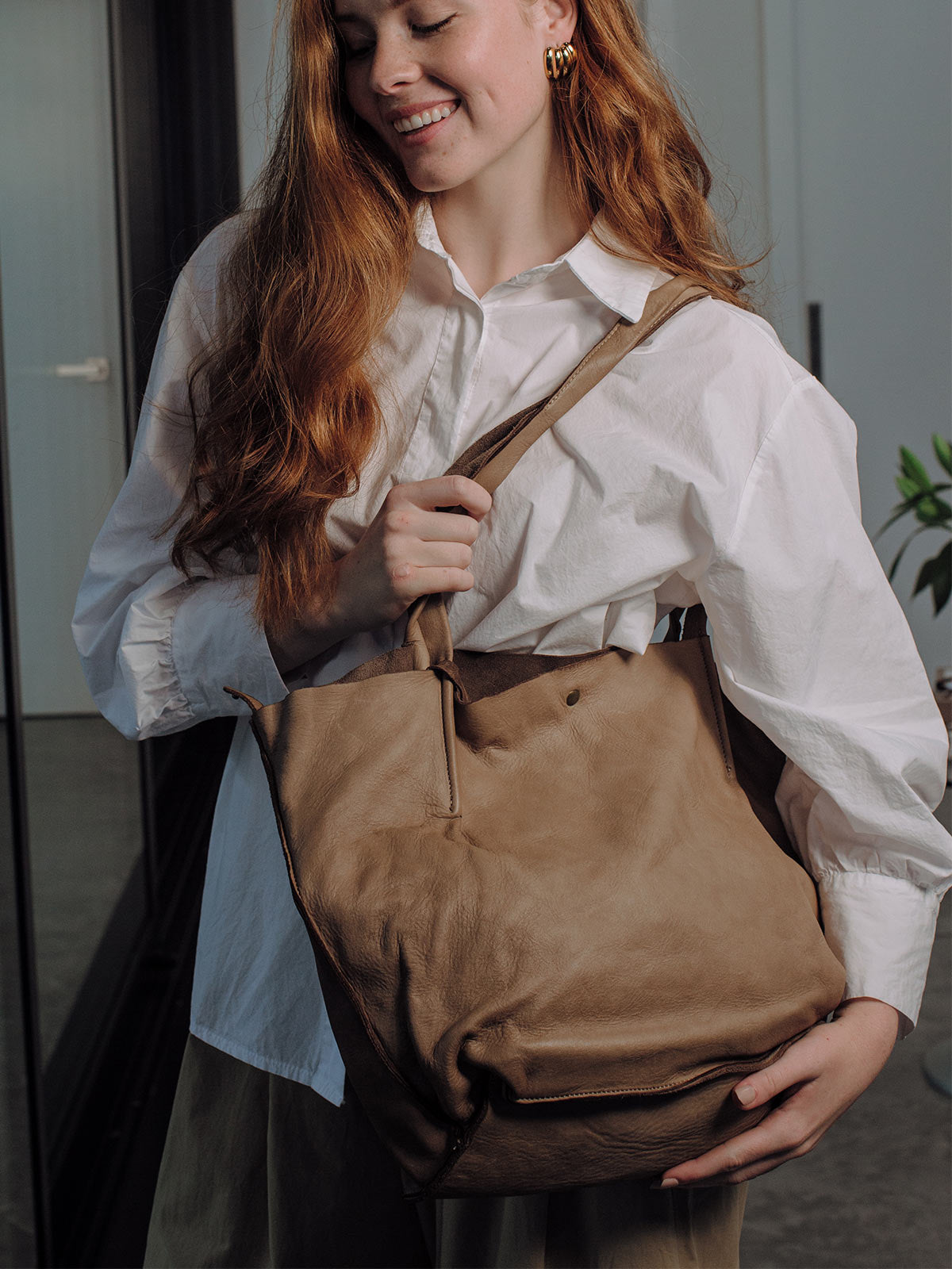 Leather Tote
