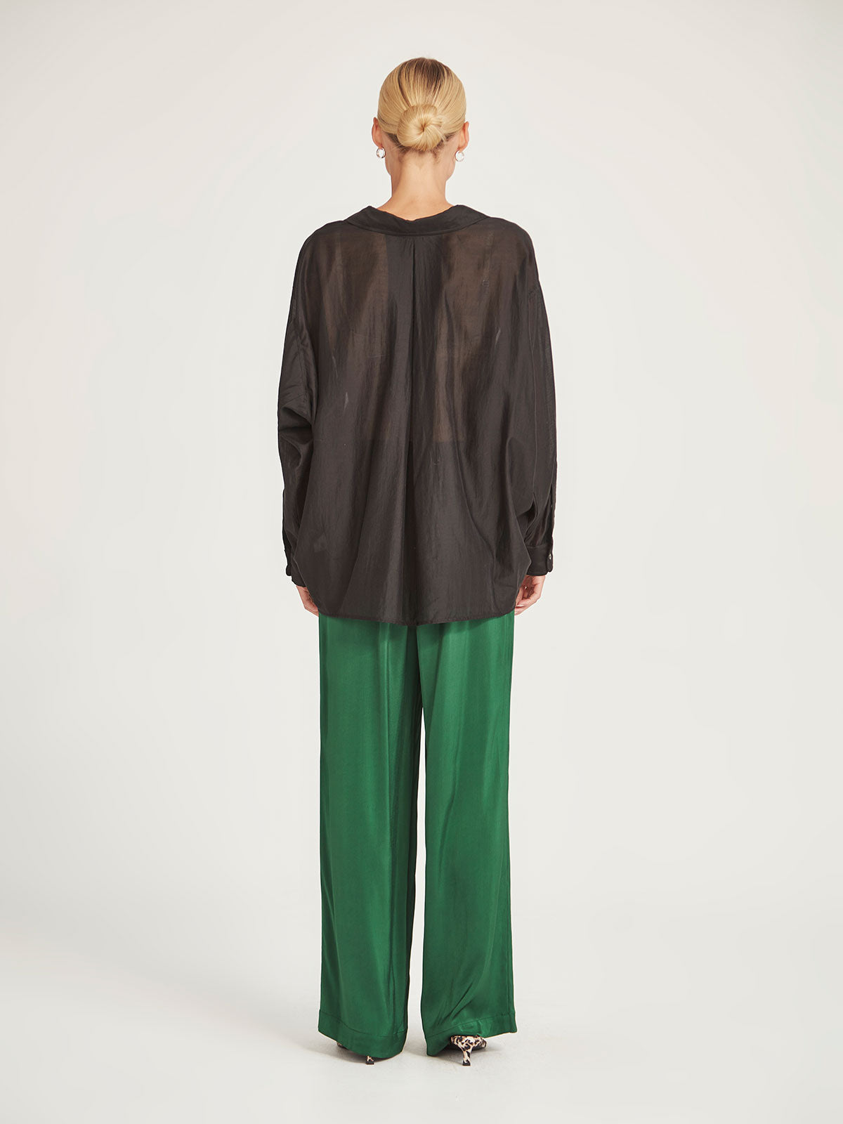 Satin Carrie Pant