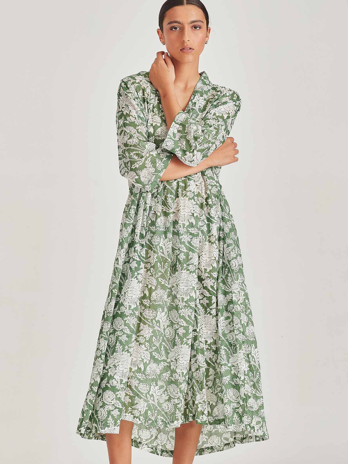 Marquis Print Dress