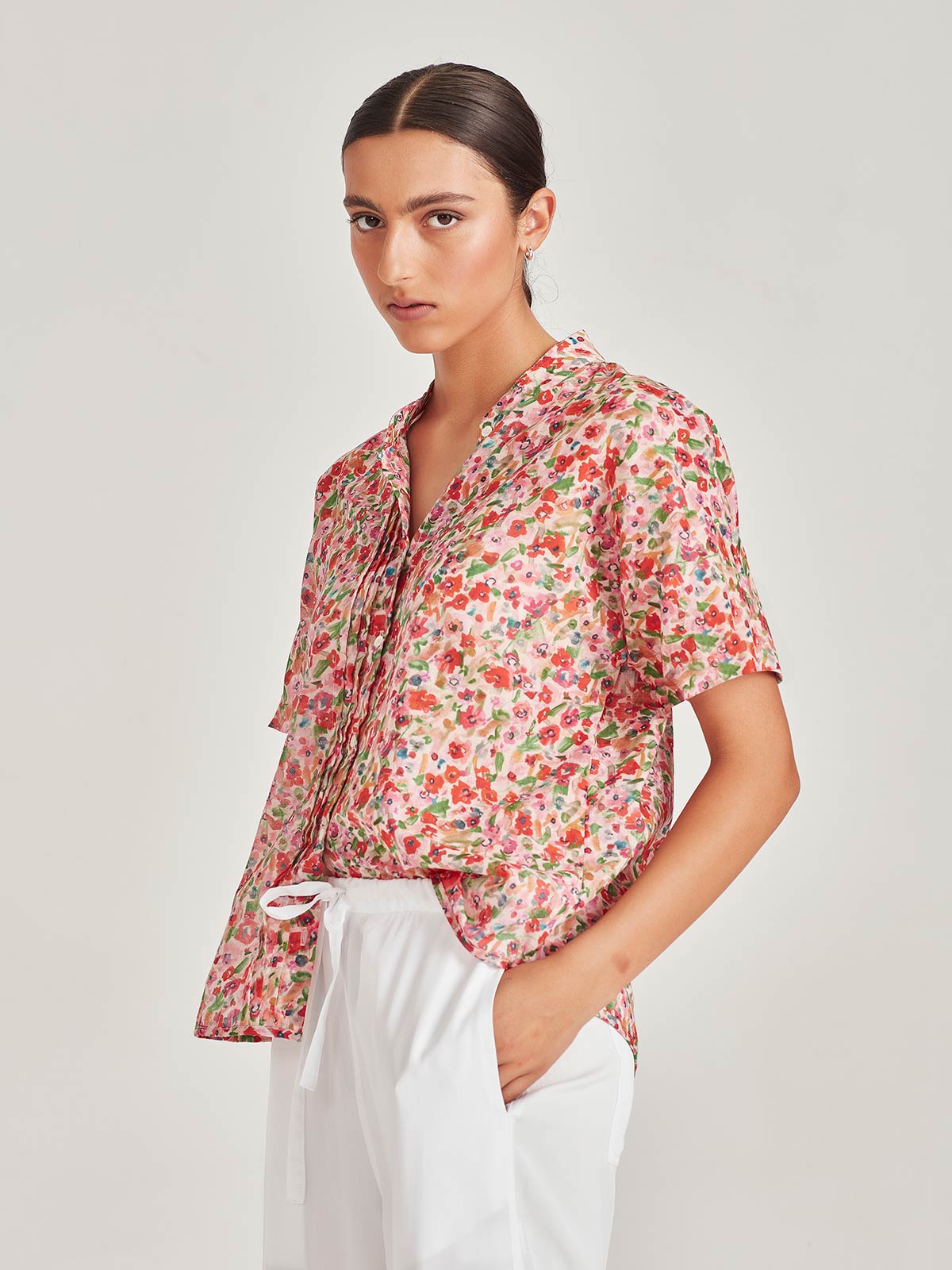 Jada Print Blouse