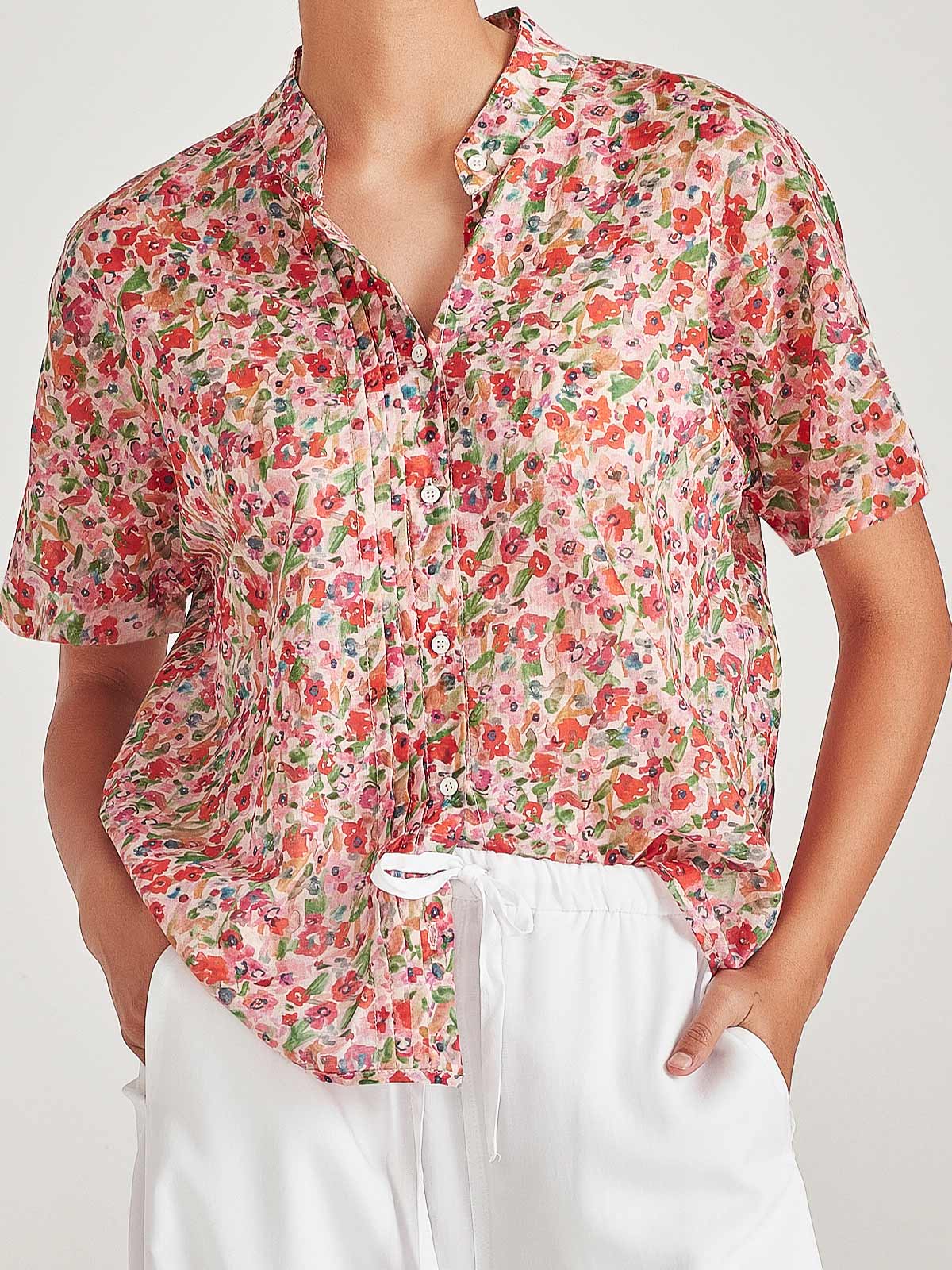 Jada Print Blouse
