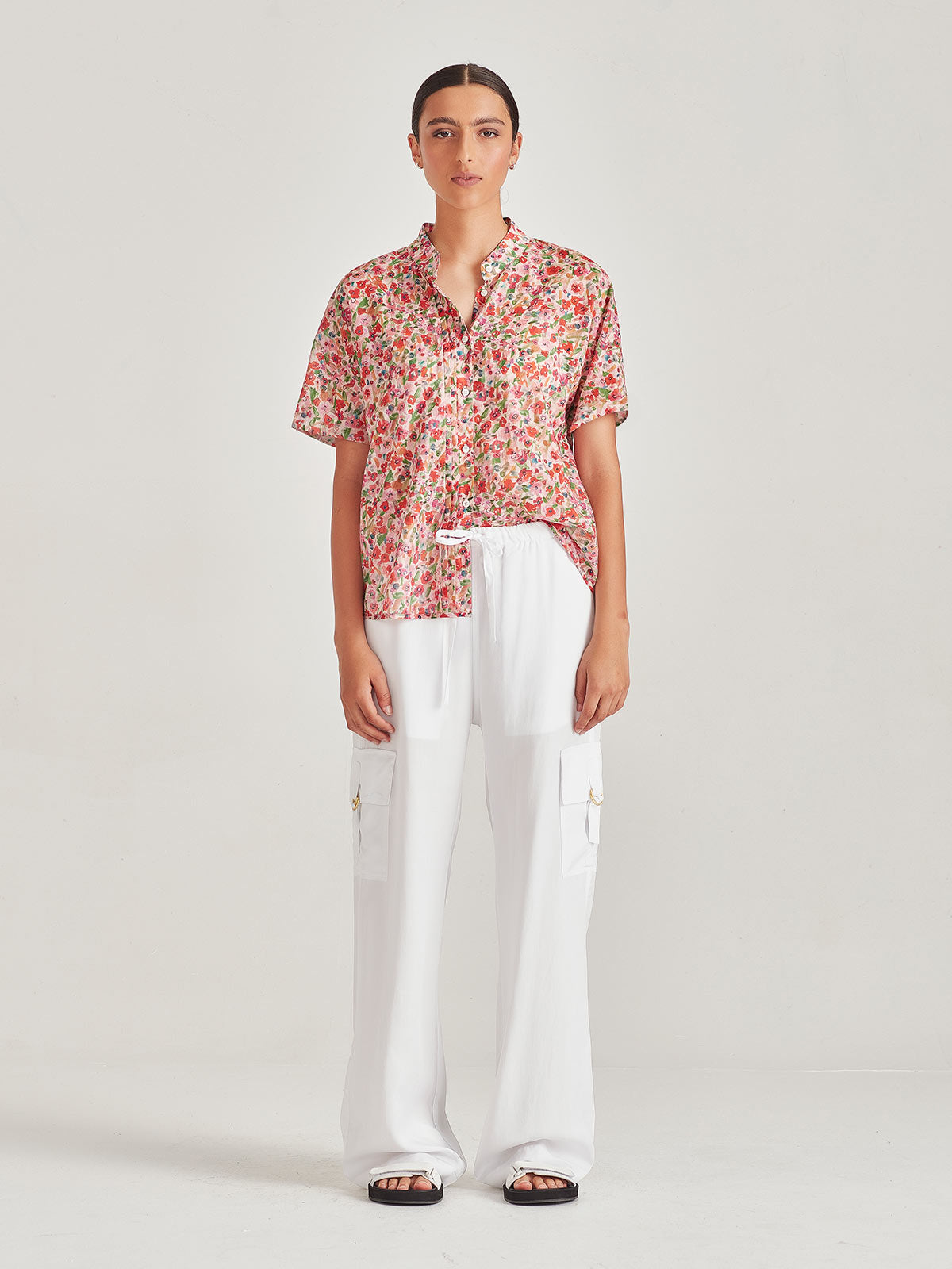 Jada Print Blouse