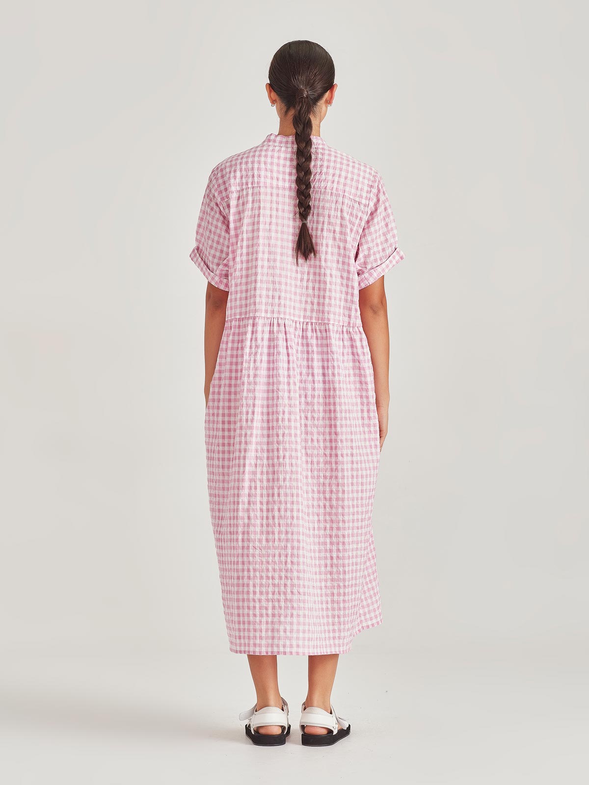 Claudette Check Dress