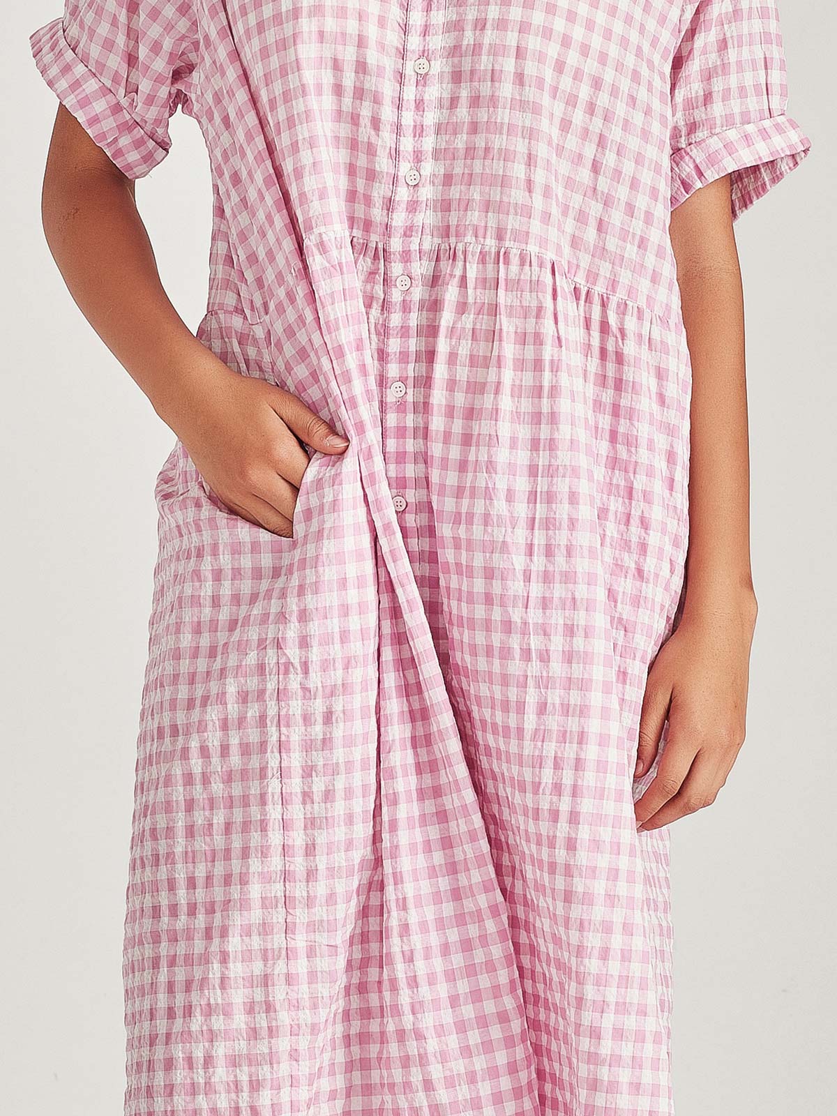 Claudette Check Dress