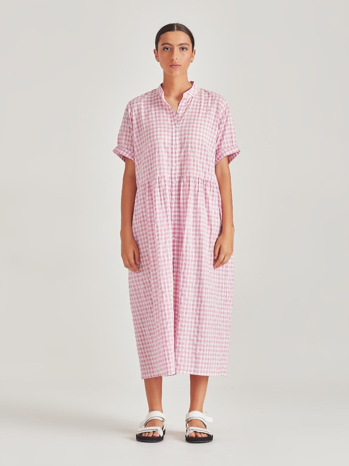 Claudette Check Dress