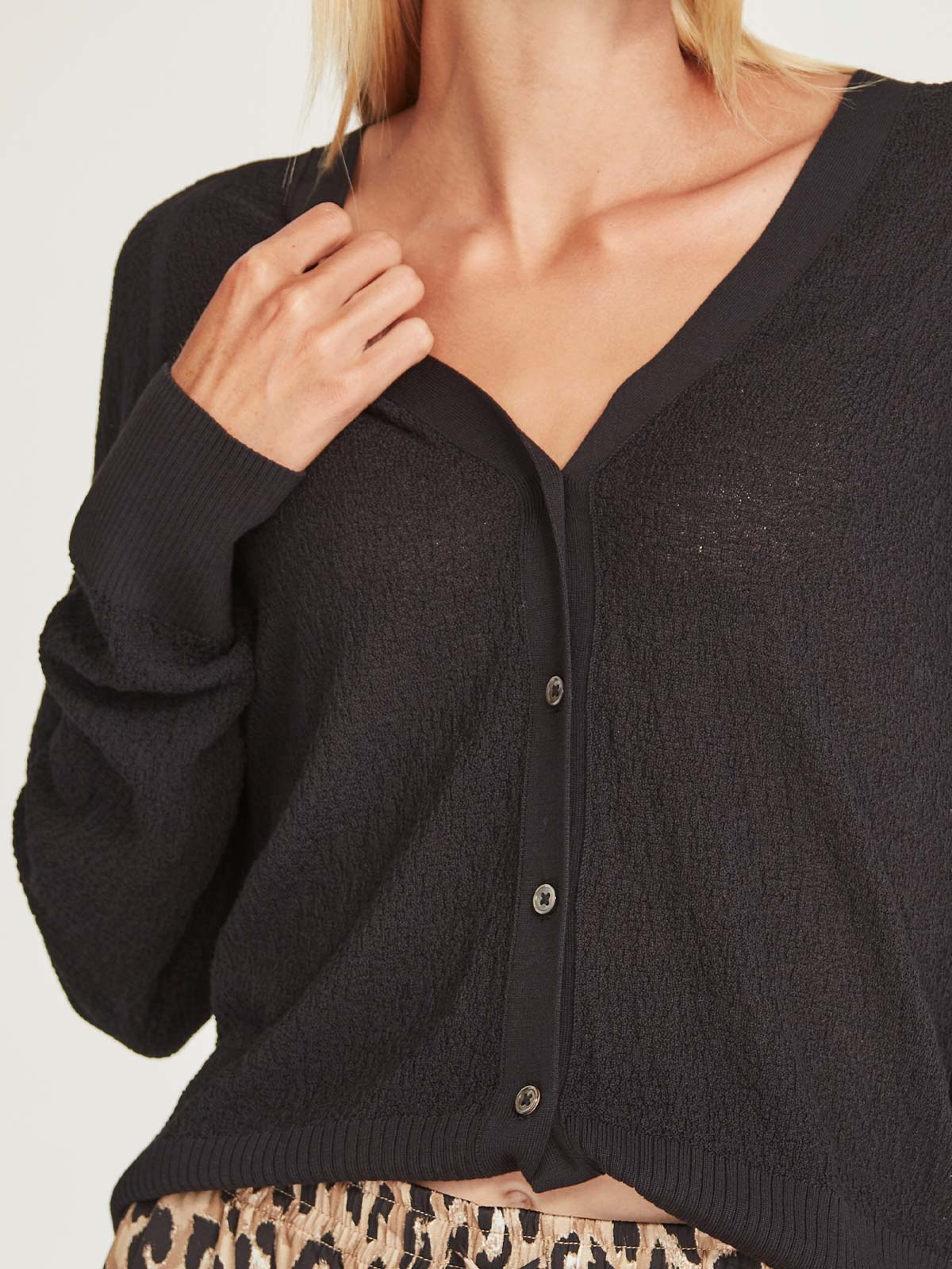 Jaimie Boucle Cardigan