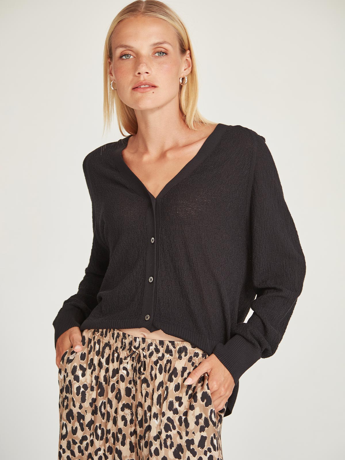 Jaimie Boucle Cardigan