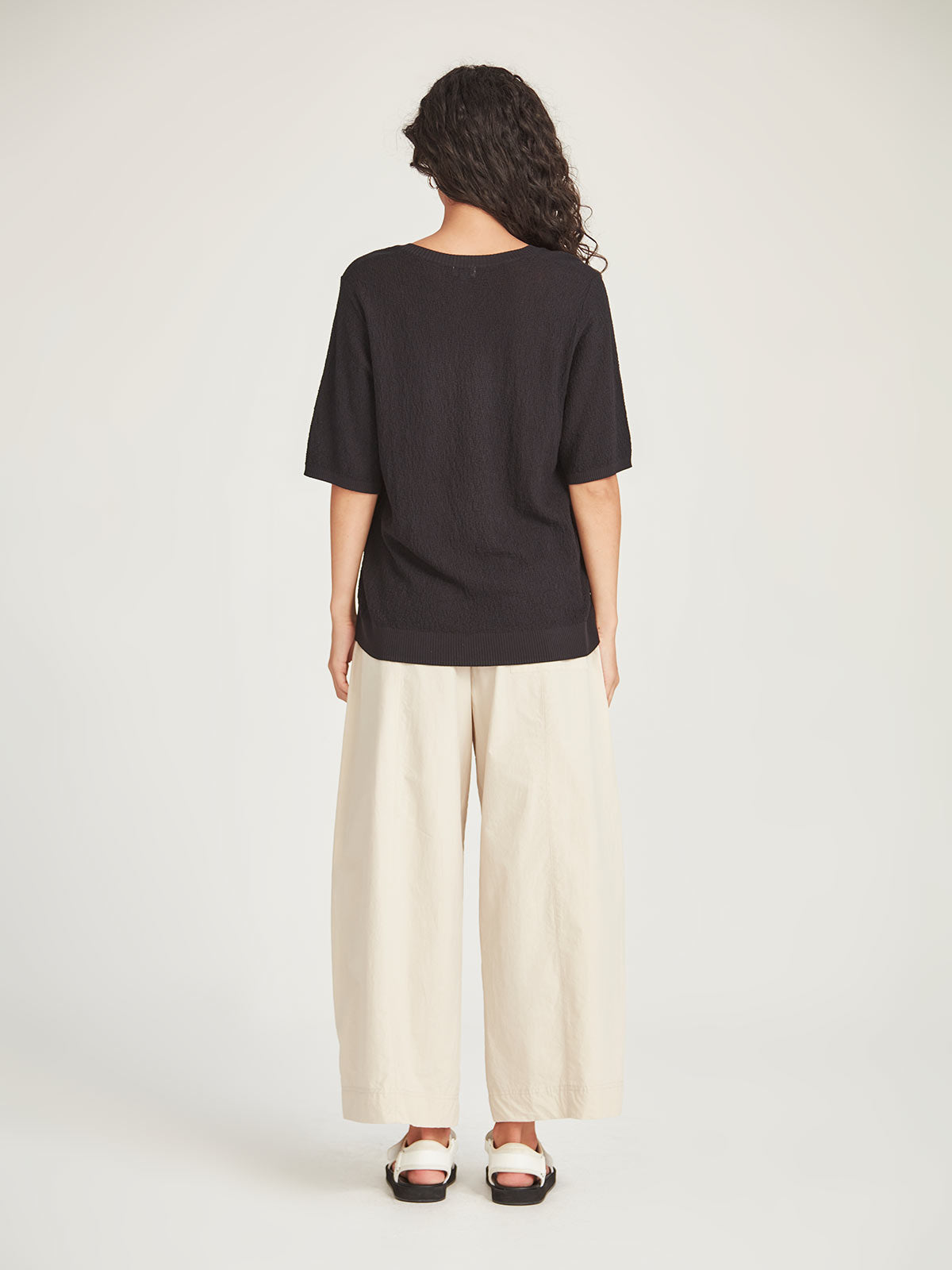 Vera Boucle V Neck