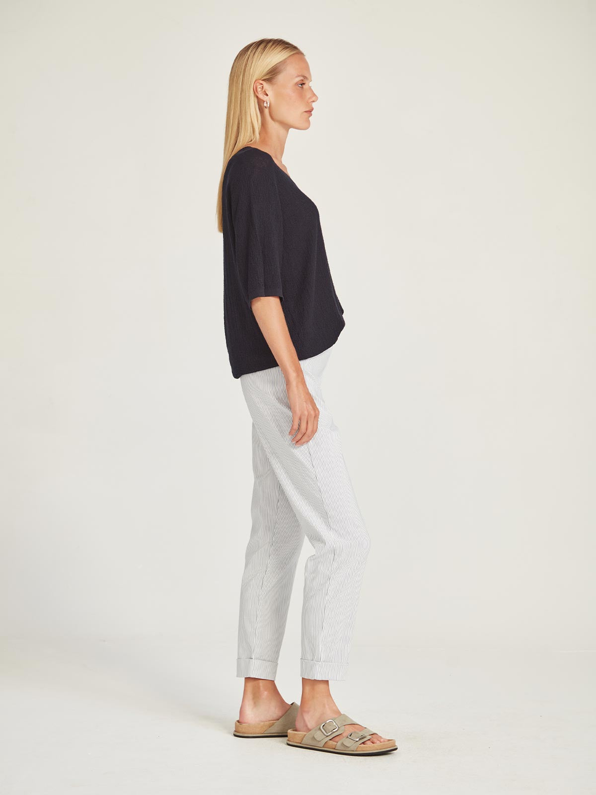 Vera Boucle V Neck