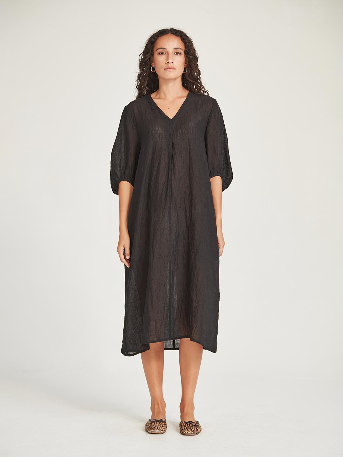Yuli Linen Dress