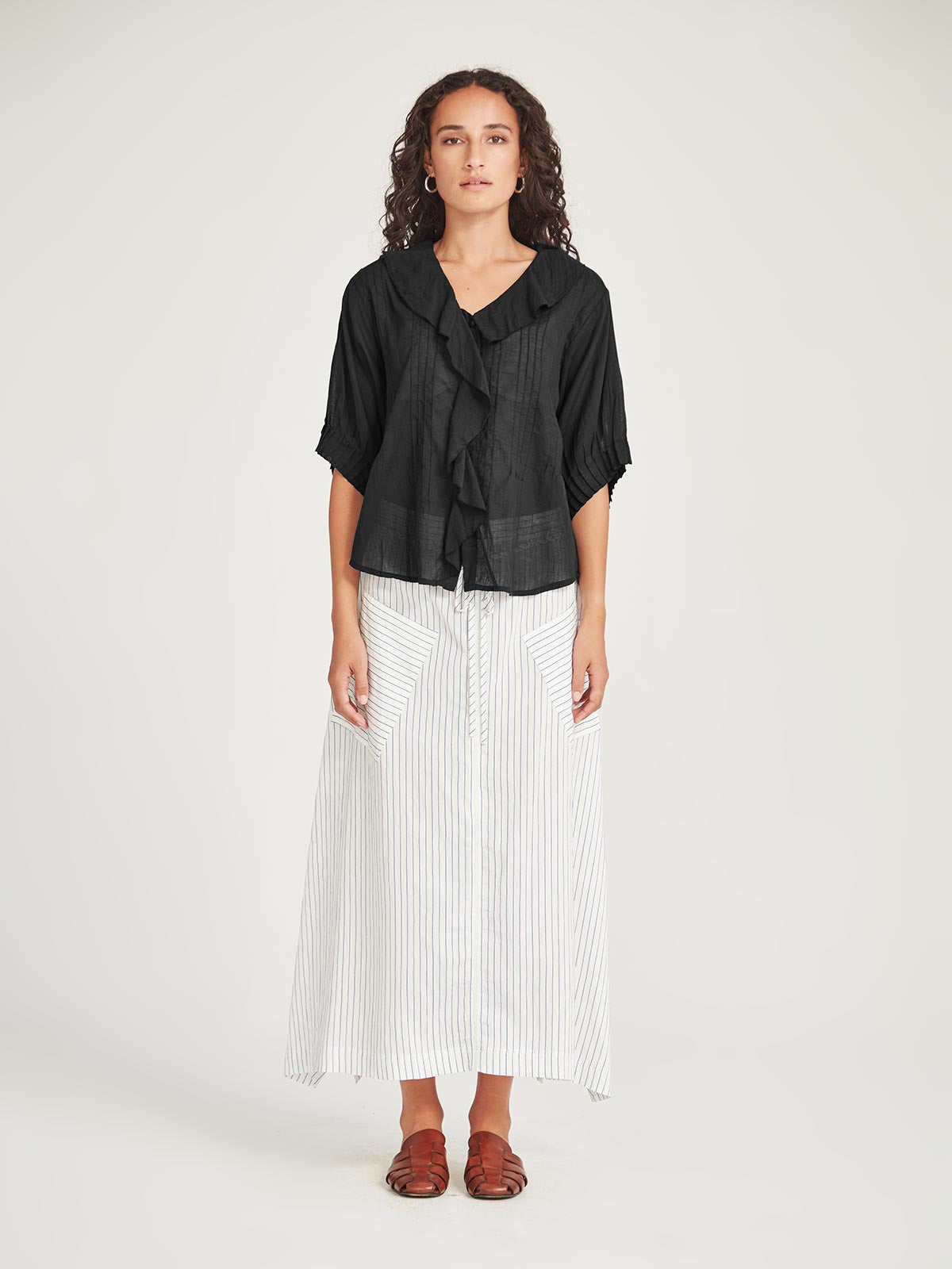Elodie Ruffle Blouse