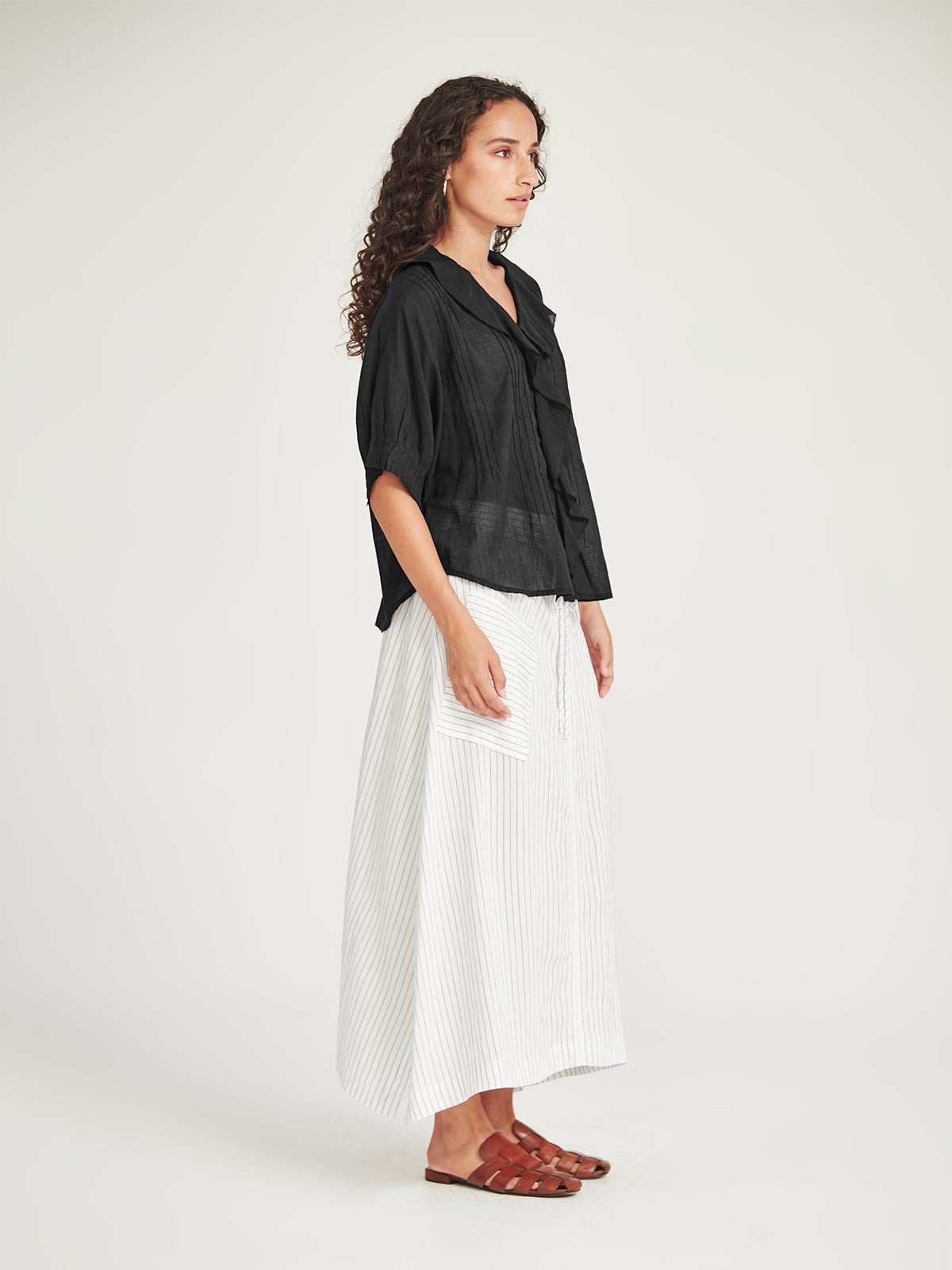 Elodie Ruffle Blouse