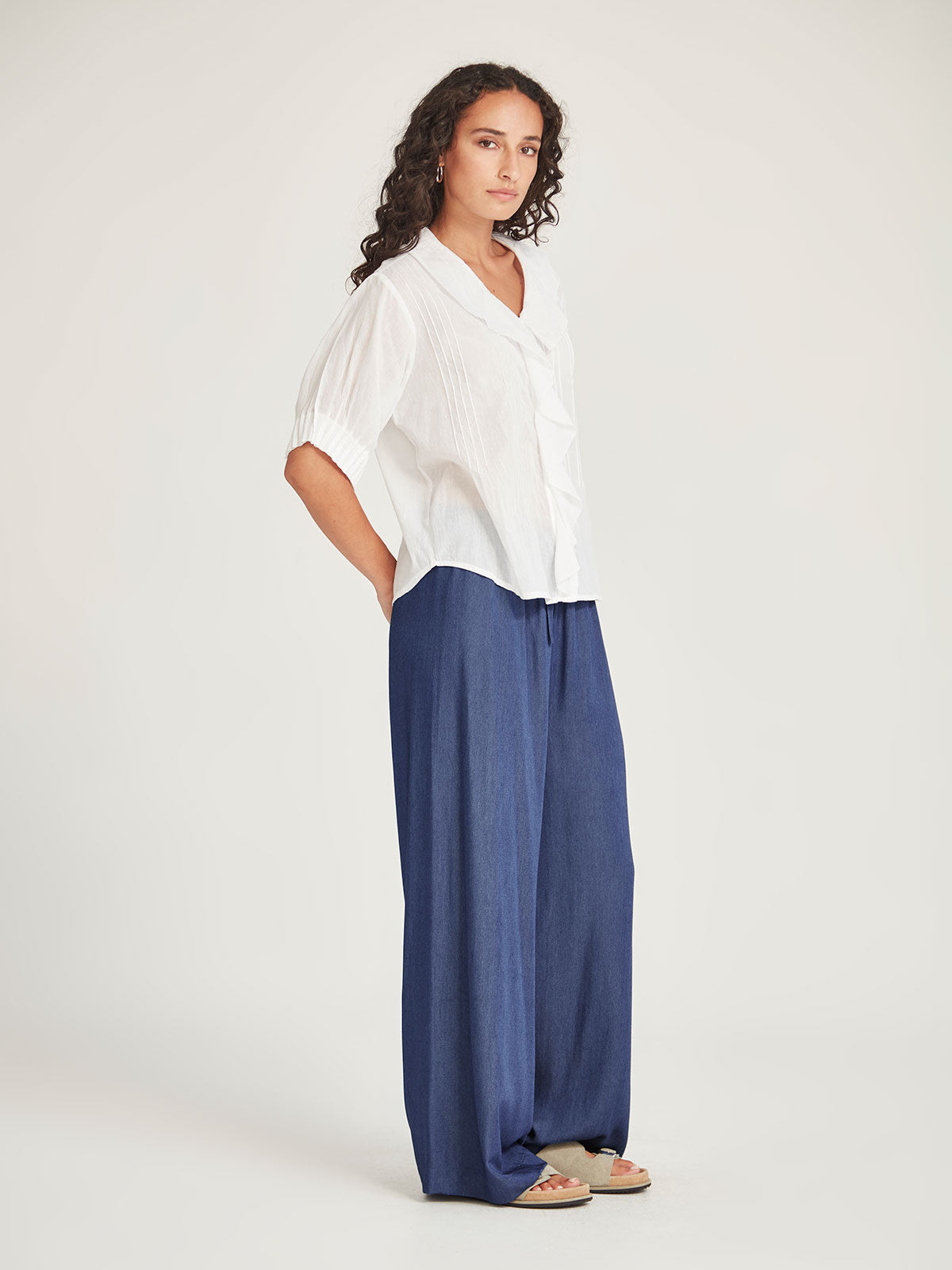 Elodie Ruffle Blouse