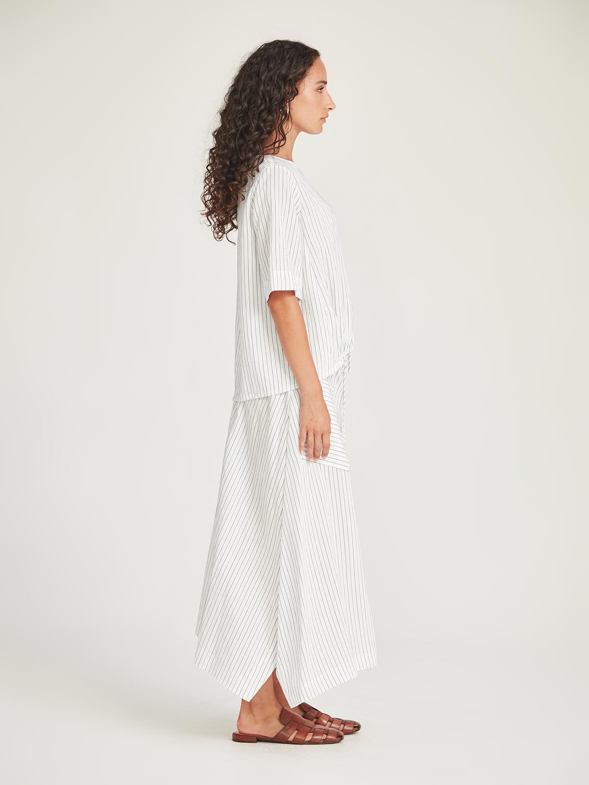Cameron Stripe Skirt