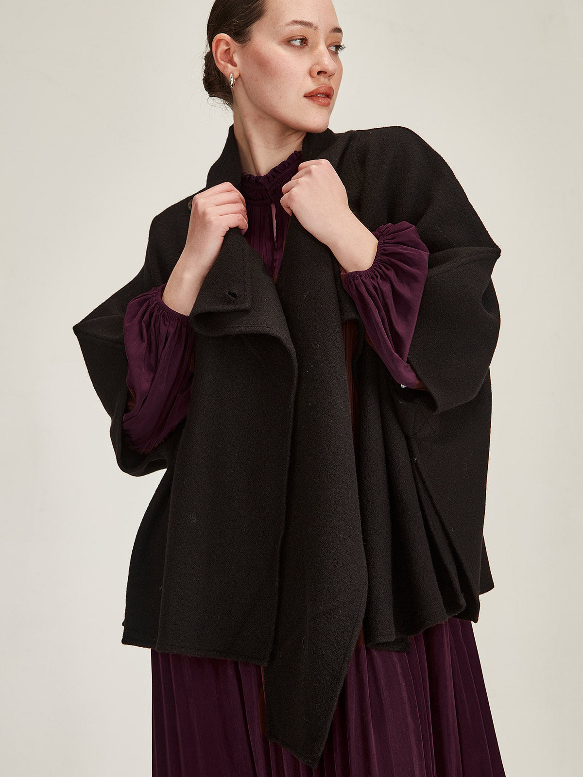 Tilly Wool Cape