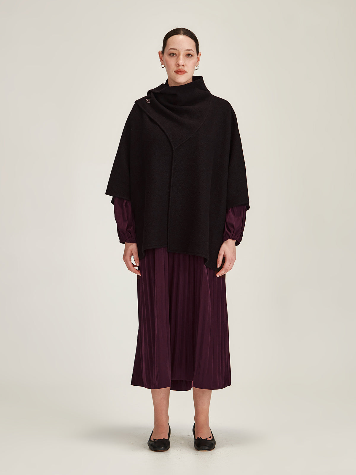 Tilly Wool Cape