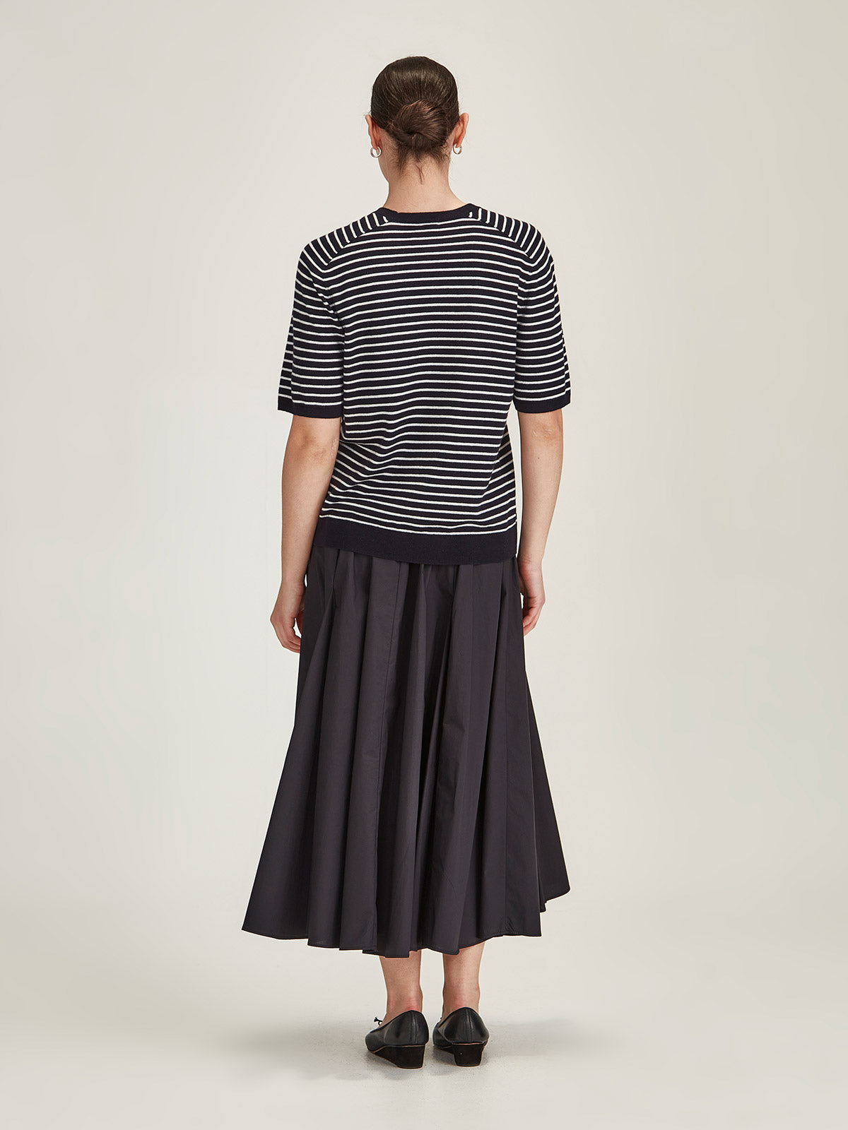 Cecilia Stripe Knit Tee