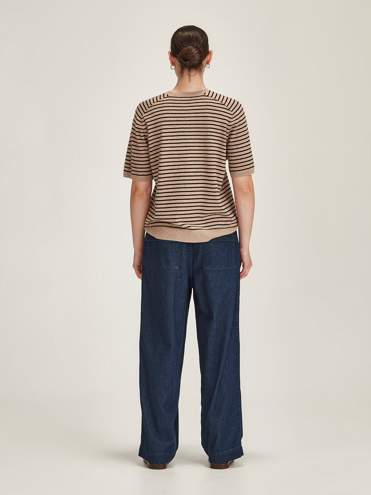 Cecilia Stripe Knit Tee