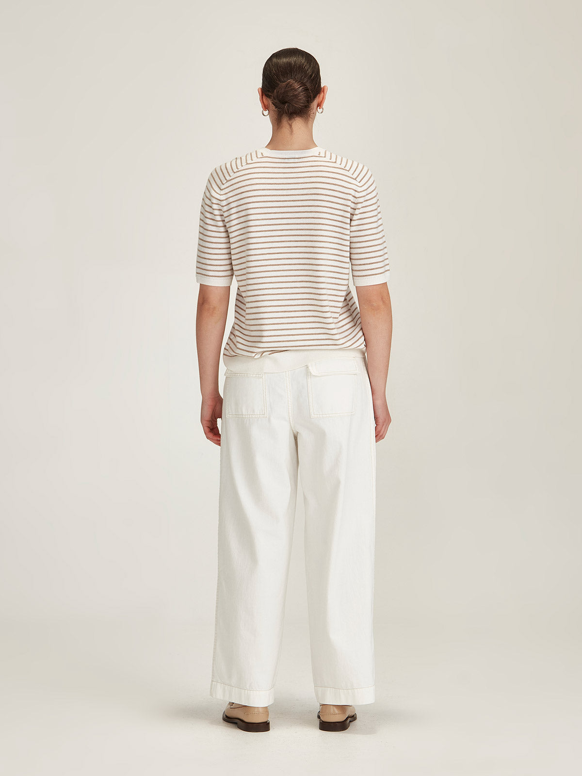 Cecilia Stripe Knit Tee