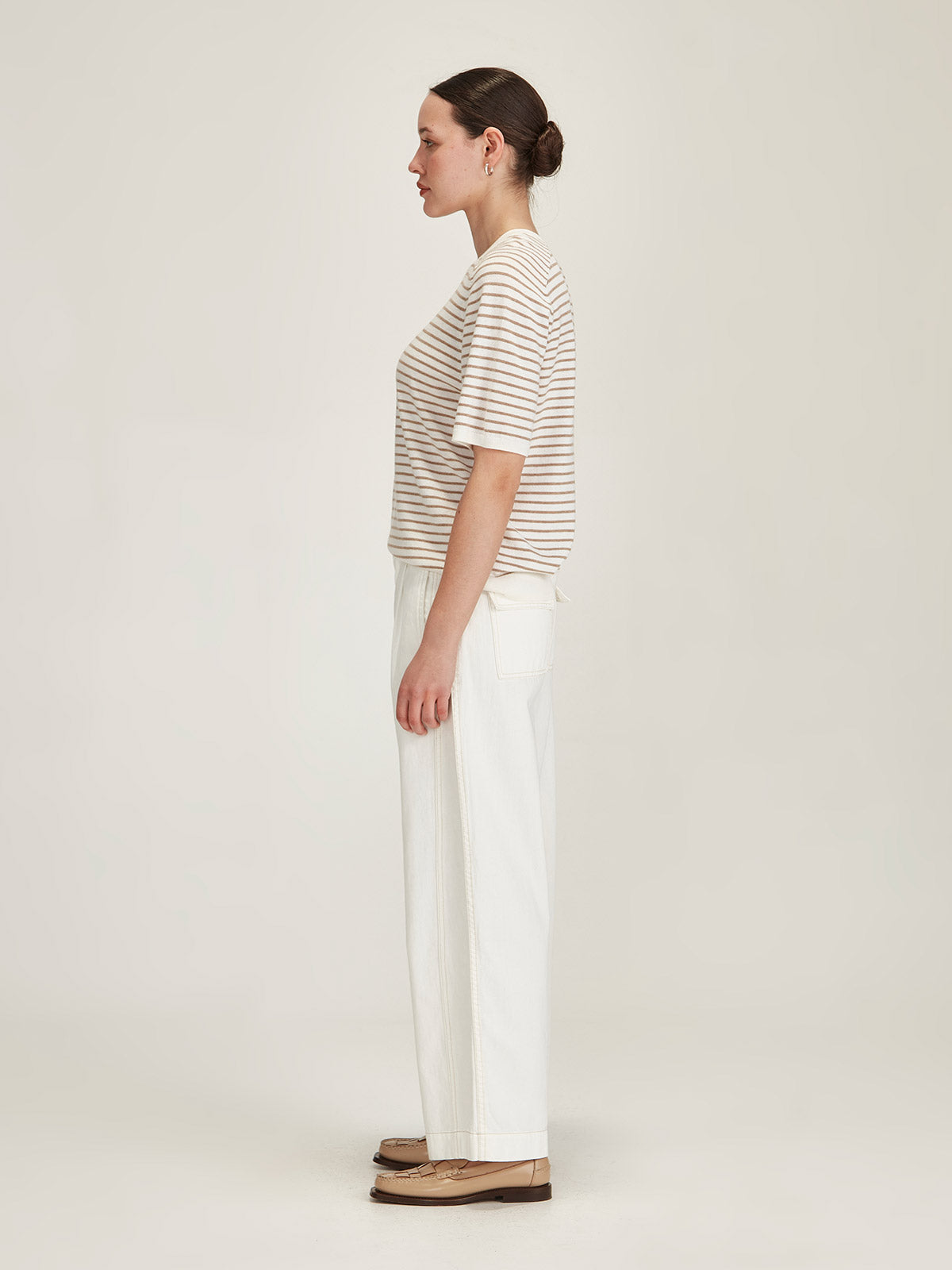 Cecilia Stripe Knit Tee