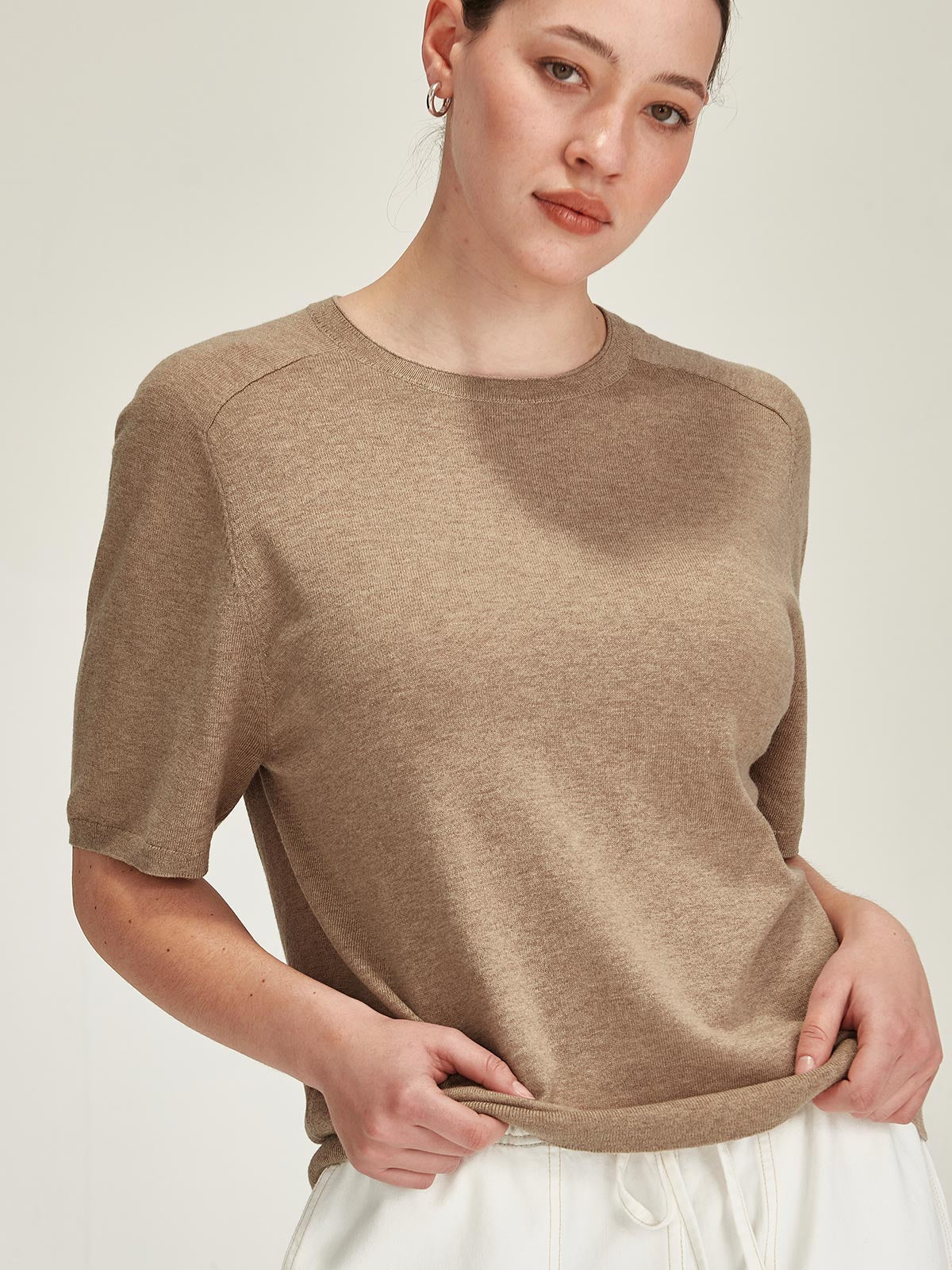 Cecilia Knit Tee