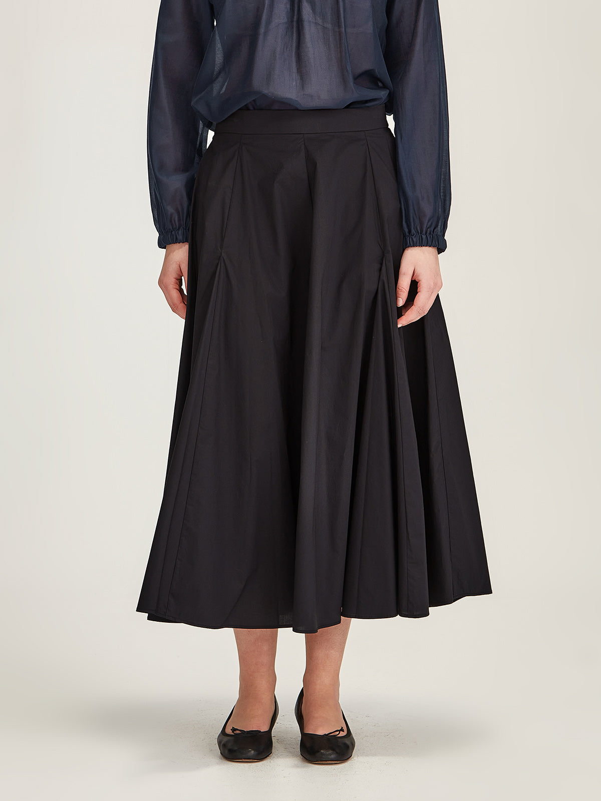 Zaiya Godet Skirt