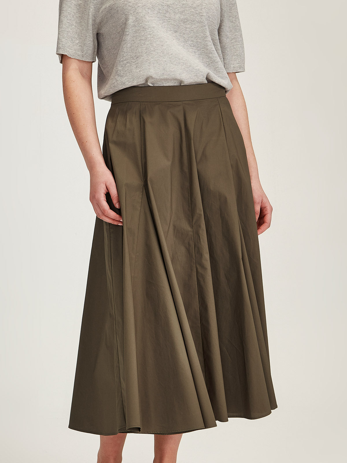 Zaiya Godet Skirt