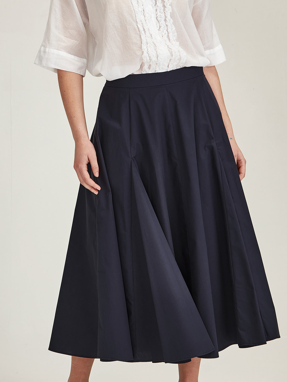 Zaiya Godet Skirt