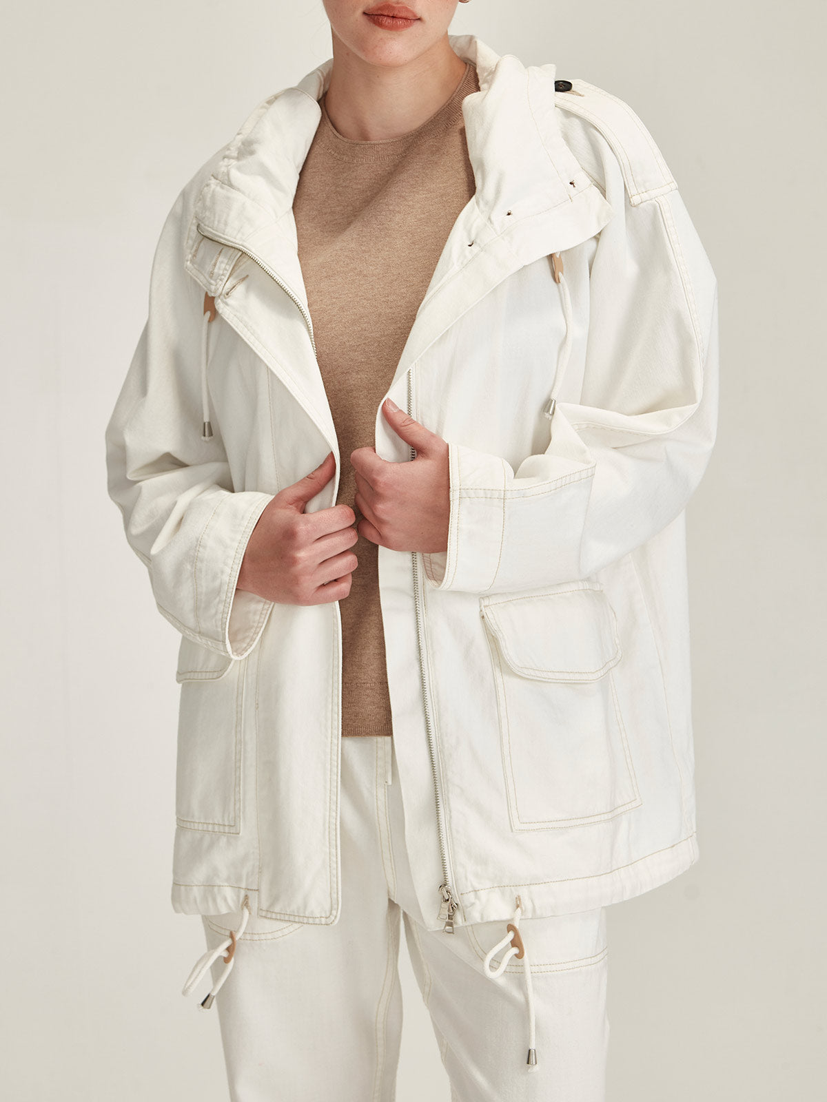 Dover Chalk Parka